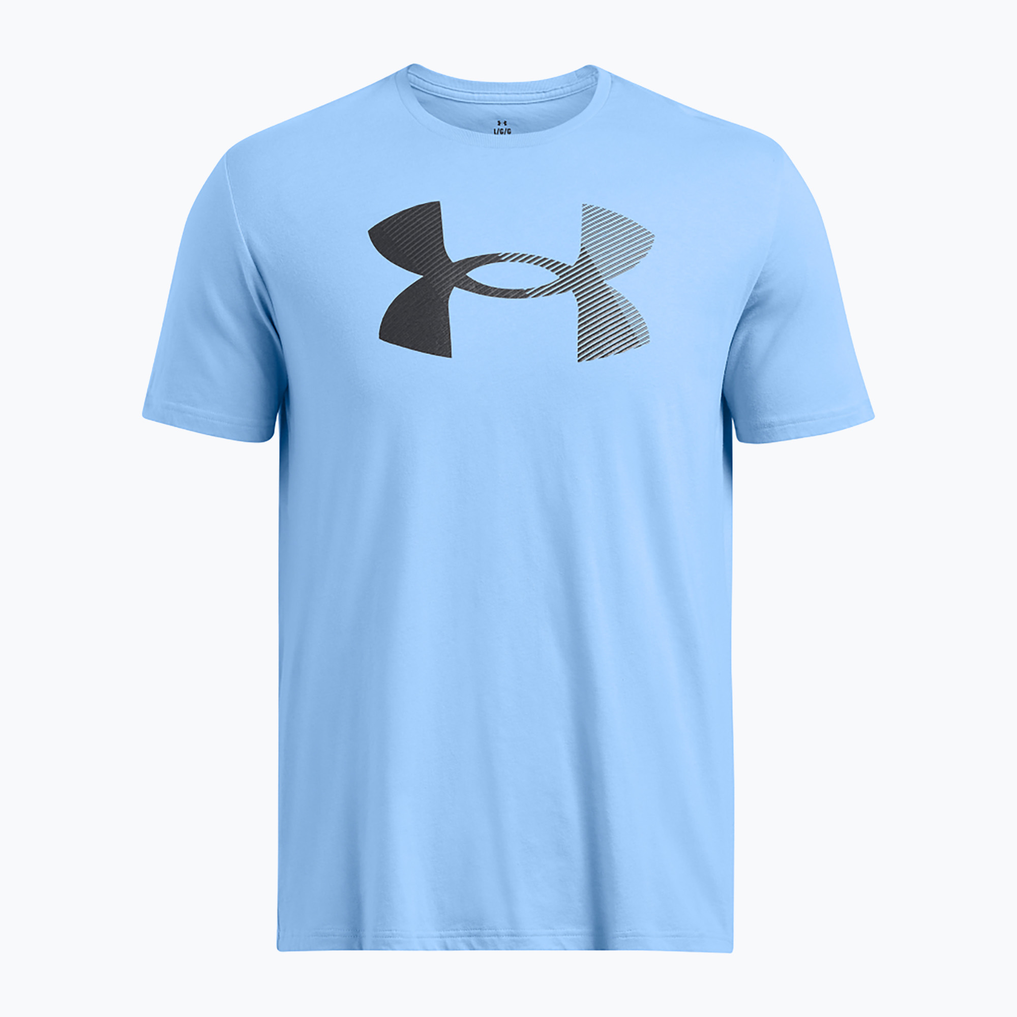 Pánske tričko Under Armour Big Logo Fill steel horizon blue/black (Big Logo Fill 1379451-465)