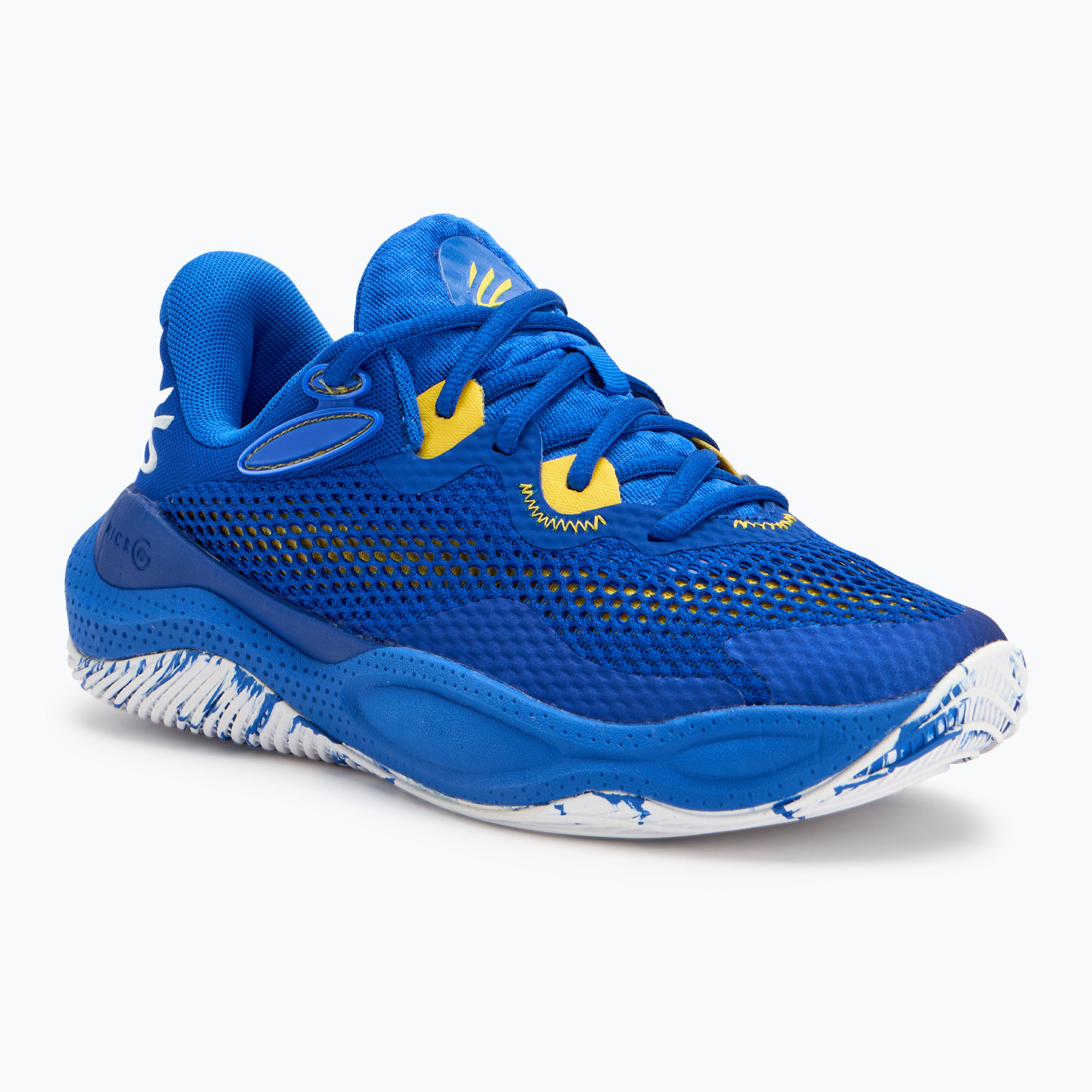 Basketbalová obuv Under Armour Curry Splash 24 royal/taxi/white (Curry Splash 24 3027636-401)