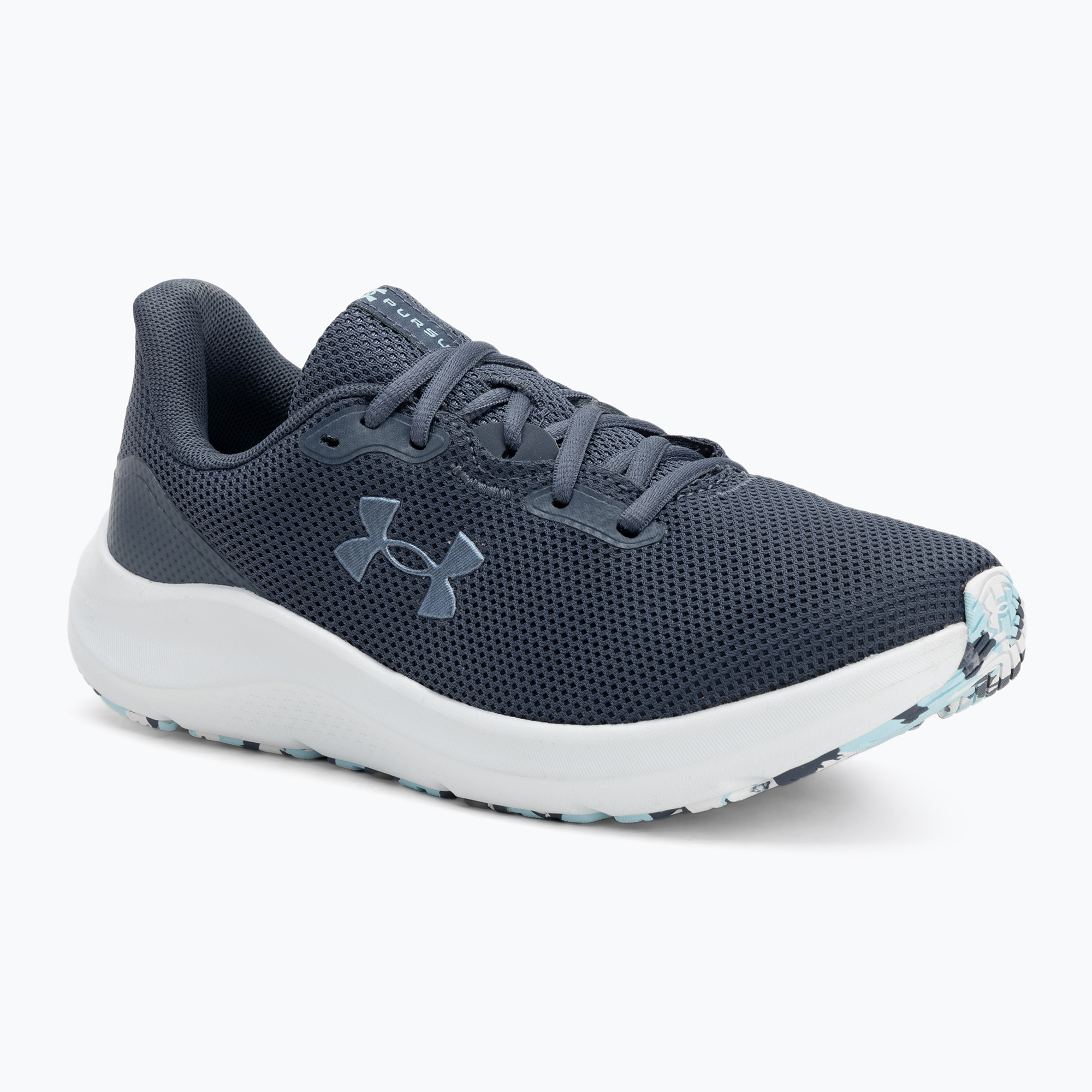 Dámske bežecké topánky Under Armour Charged Pursuit 4 downpour grey/downpour grey/metallic gravel (Charged Pursuit 4 3028261-044)