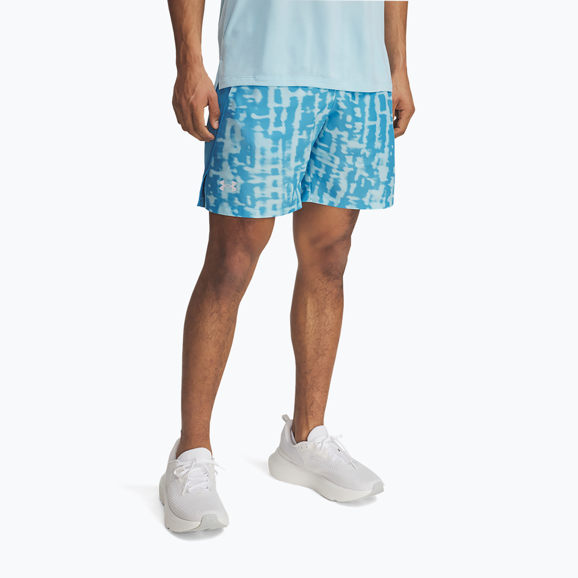 Pánske bežecké šortky Under Armour La (Launch 7" Print 1382621-494)