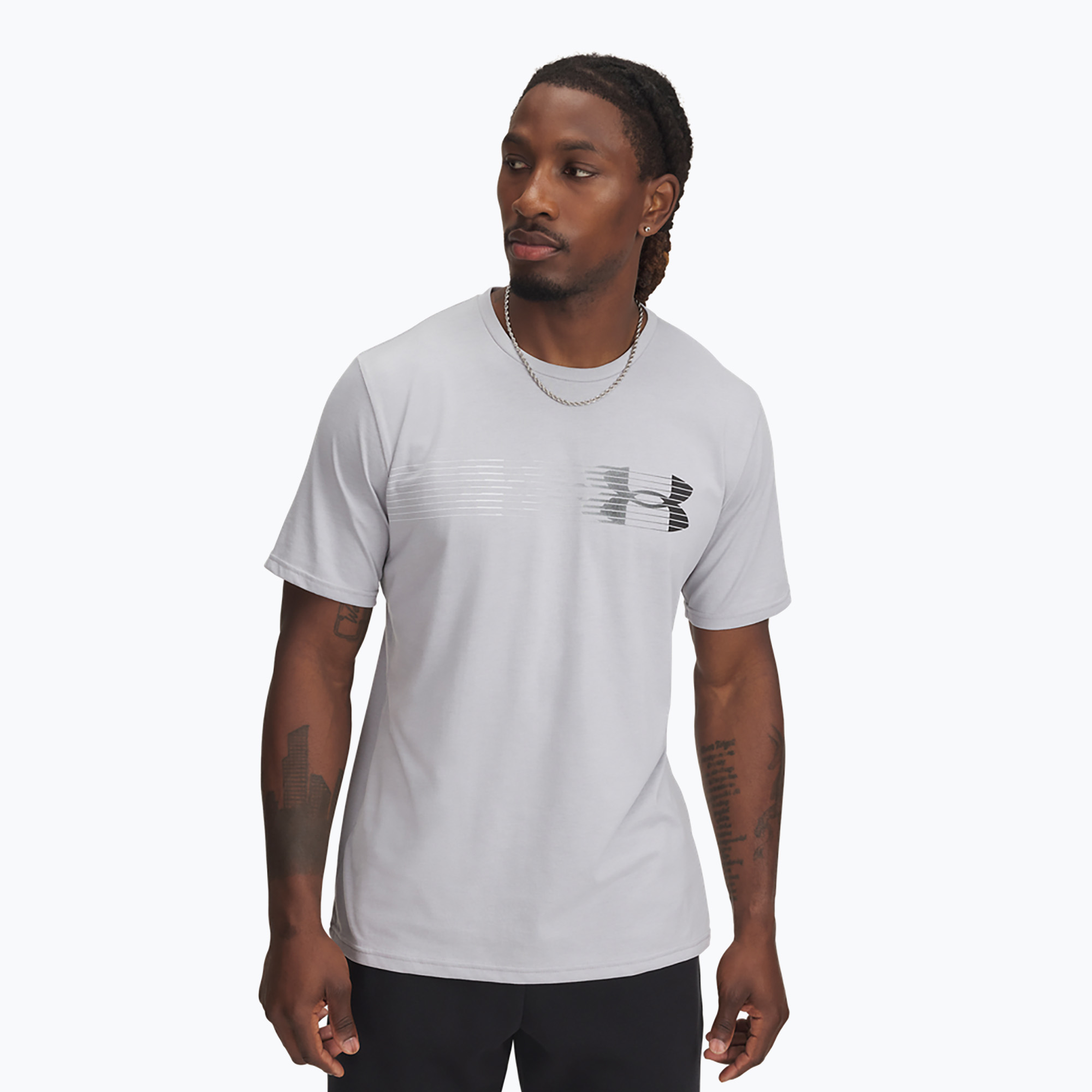 Pánske tričko Under Armour LC Fly In Logo mod gray/black (LC Fly In Logo 1390206-011)