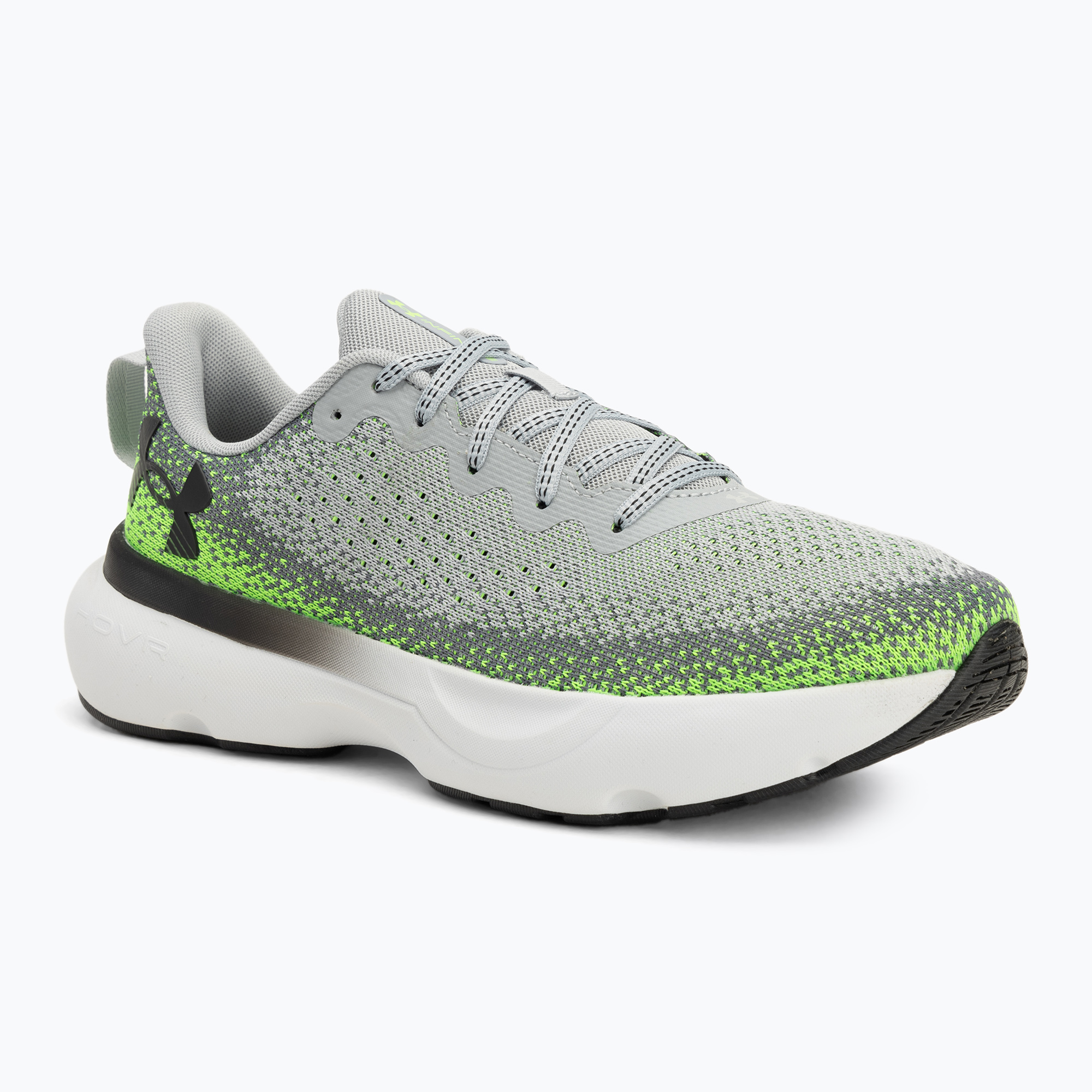 Pánske bežecké topánky Under Armour Infinite mod grey/hyper green/black (Infinite 3027523-011)