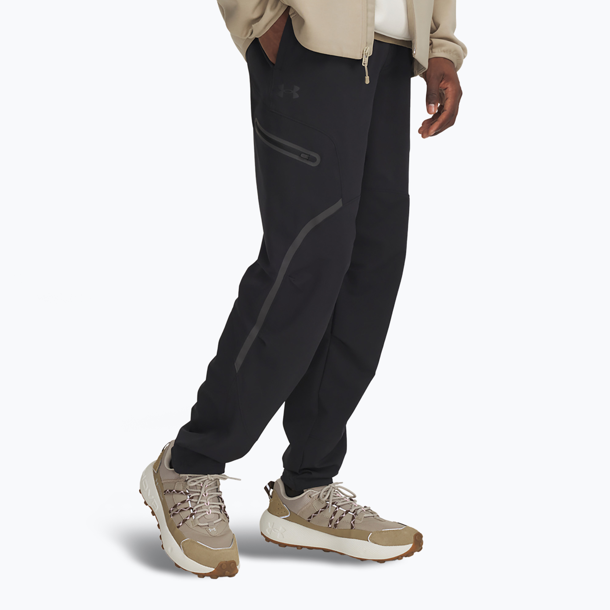 Pánske nohavice Under Armour Unstoppable Cargo black/black (Unstoppable Cargo 1390256-001)