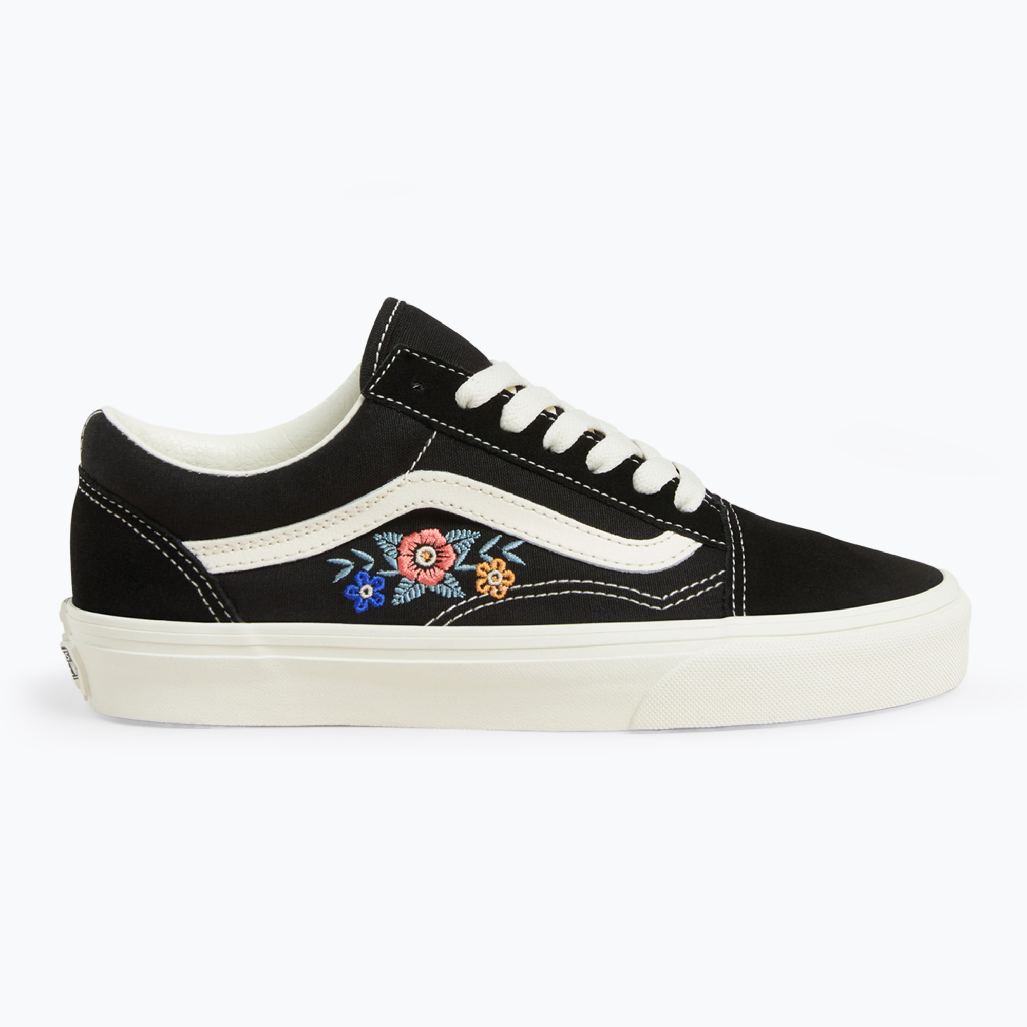 Topánky Vans Old Skool black floral (Old Skool VN000D7ZF2B1)