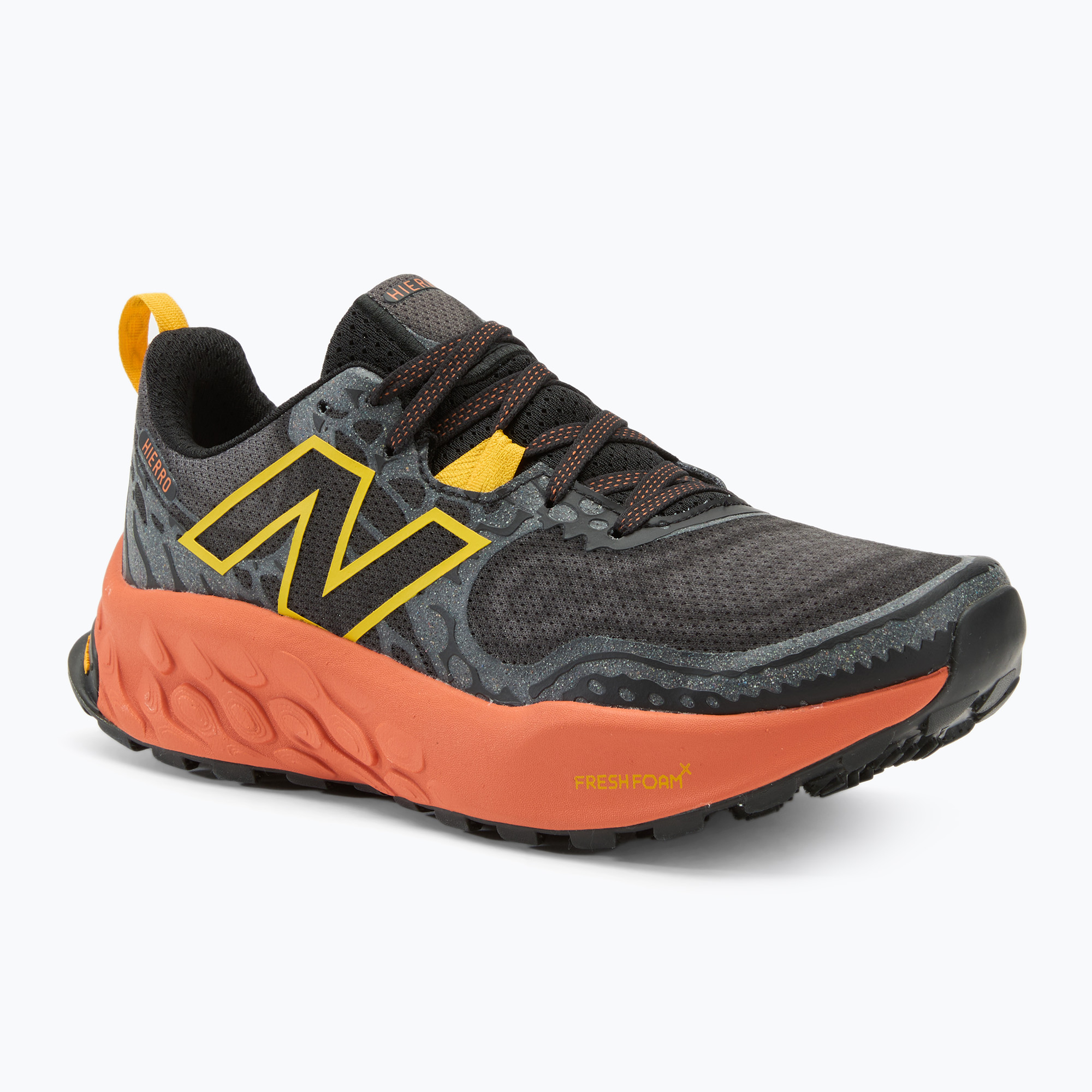 Pánska bežecká obuv New Balance Fresh Foam X Hierro v8 black/yellow
