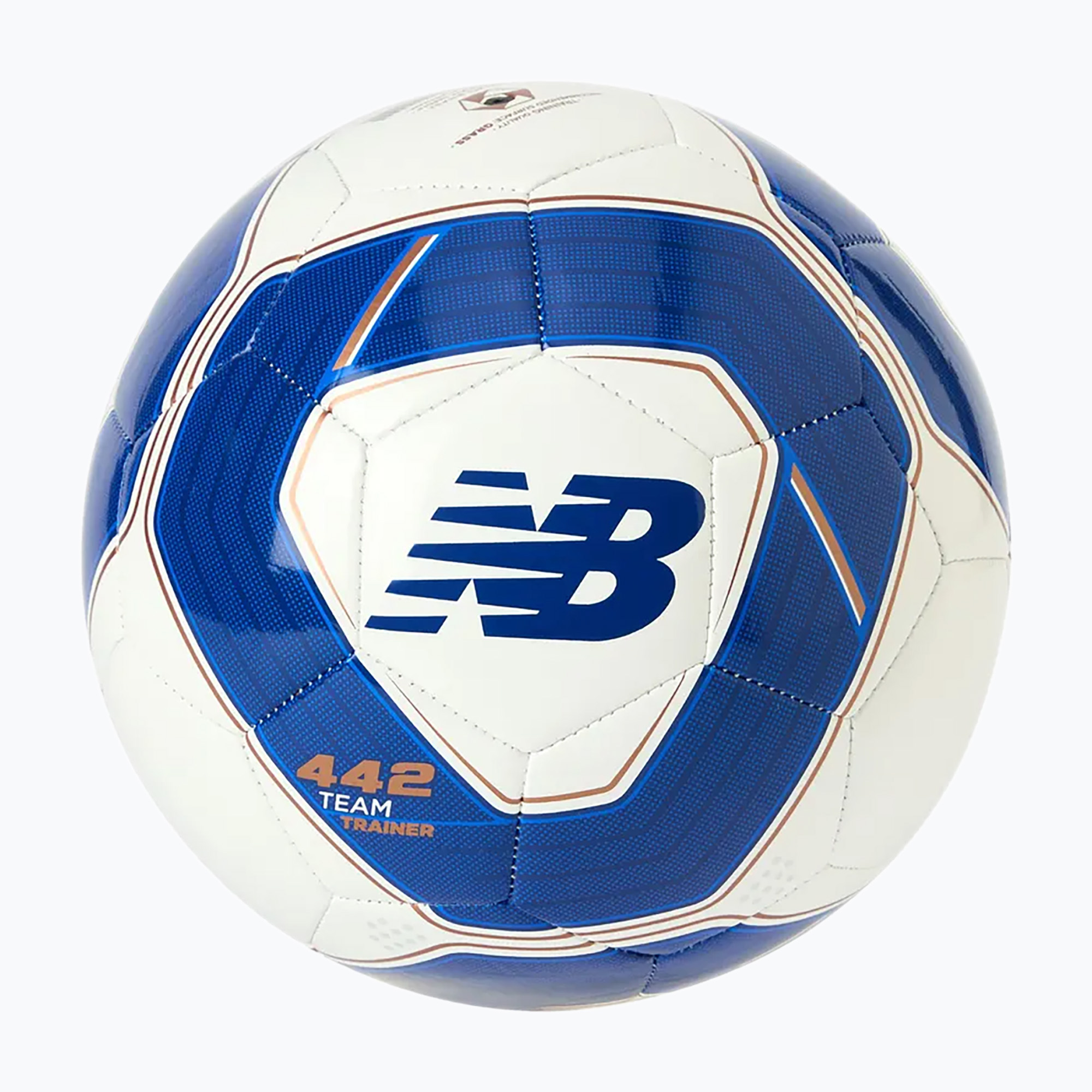 Futbalová lopta New Balance 442 Team Trainer FB23062GWN white veľkosť 5 (442 Team Trainer FB23062GWN.050)