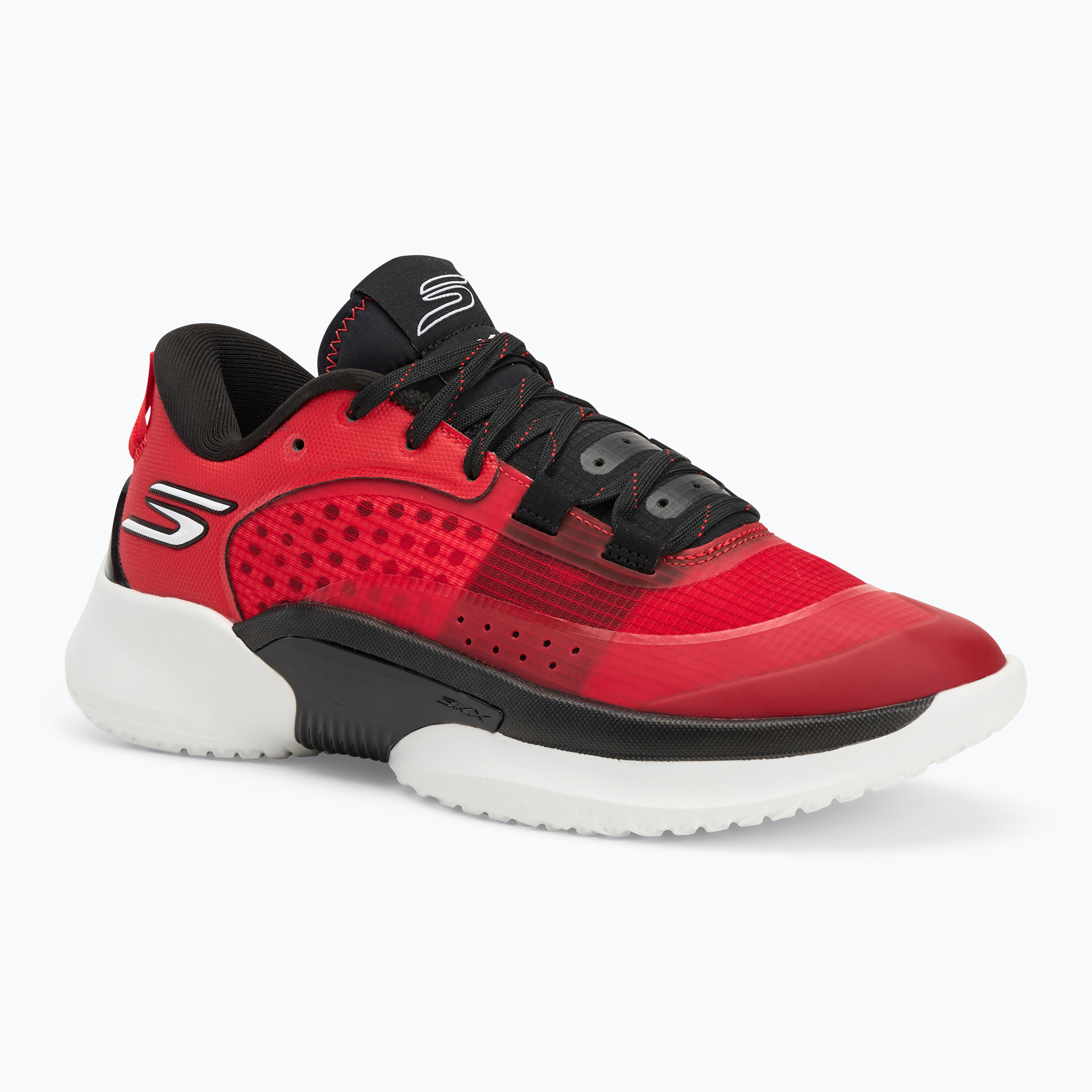 Pánska basketbalová obuv SKECHERS SKX Resagrip red/black (SKX Resagrip 253007 RDBK)
