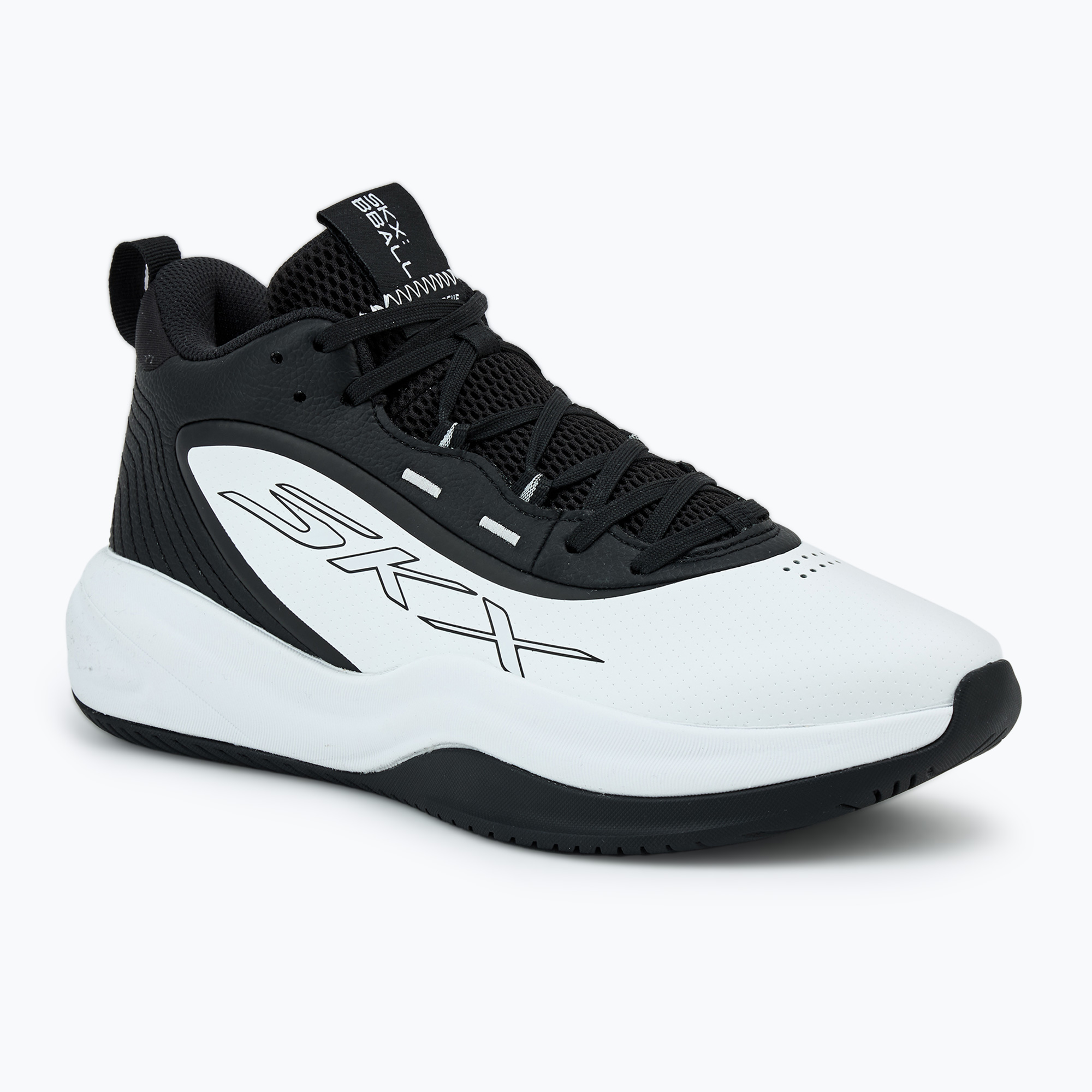 Pánska basketbalová obuv SKECHERS SKX League white/black (SKX League 253010 WBK)