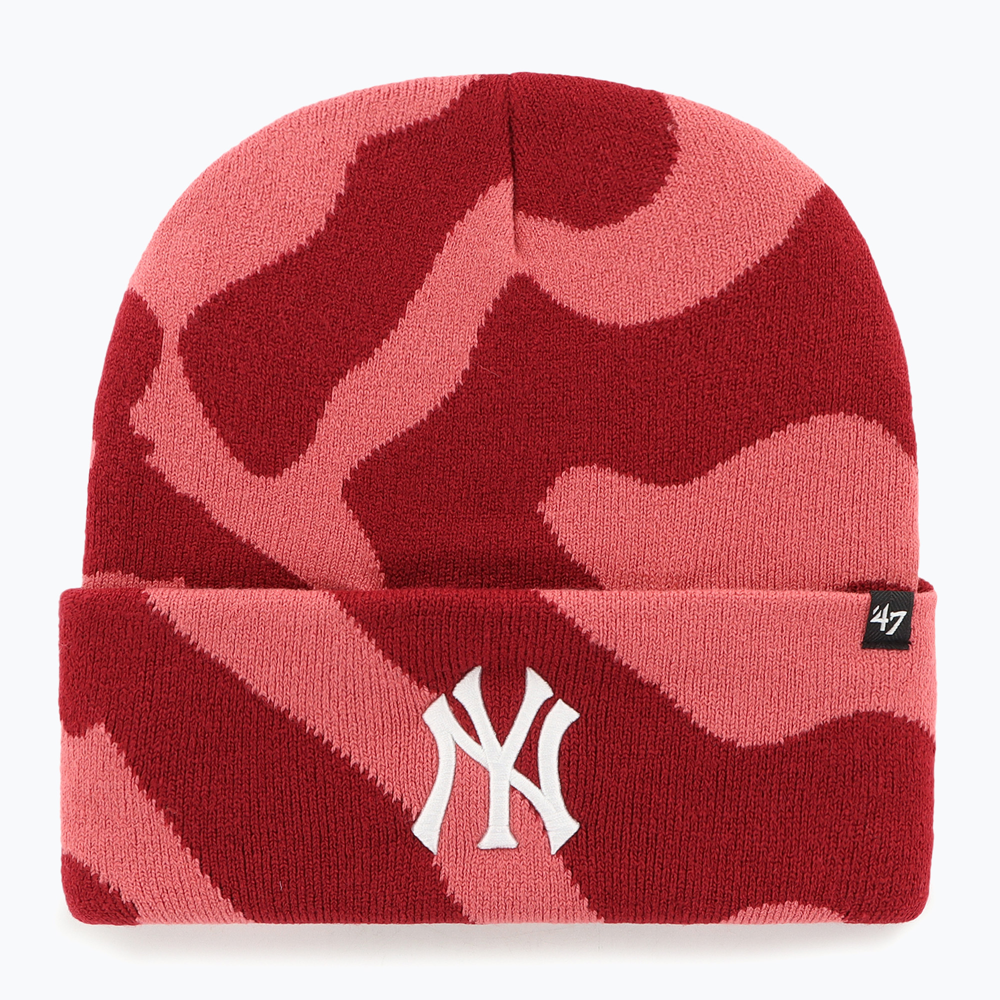 Zimná čiapka 47 Brand MLB New York Yankees Freeform island red (MLB New York Yankees Freeform B-FRFMK17ACE-IR)