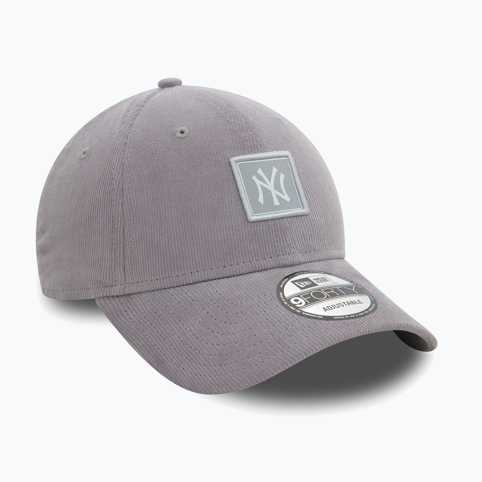 Šiltovka New Era Cord Patch 9FORTY New York Yankees grey
