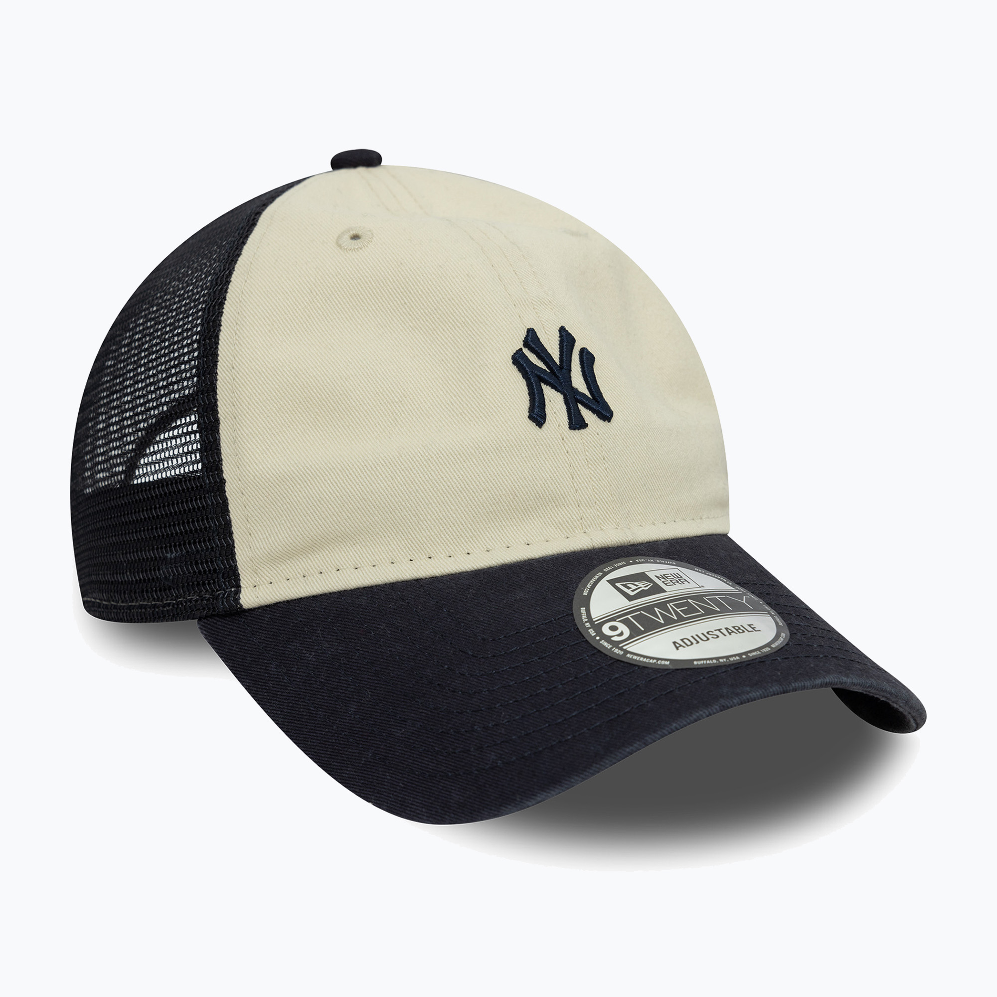 Šiltovka New Era 9Twenty Trucker New York Yankees light beige