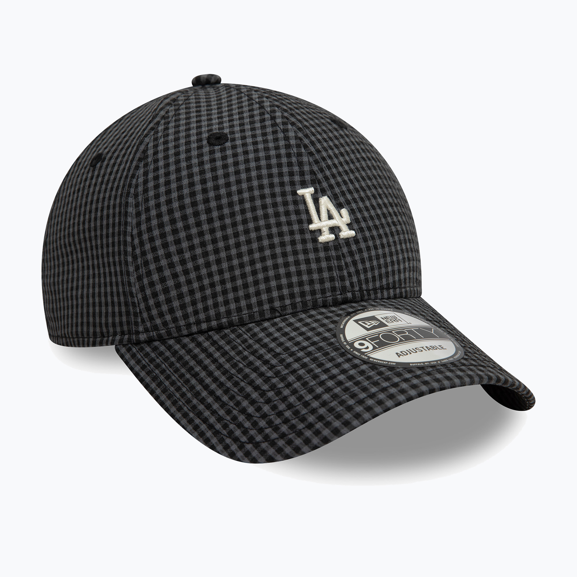Šiltovka New Era Seersucker 9Forty Los Angeles Dodgers čierna (Seersucker 9Forty Los Angeles Dodgers 60595248)