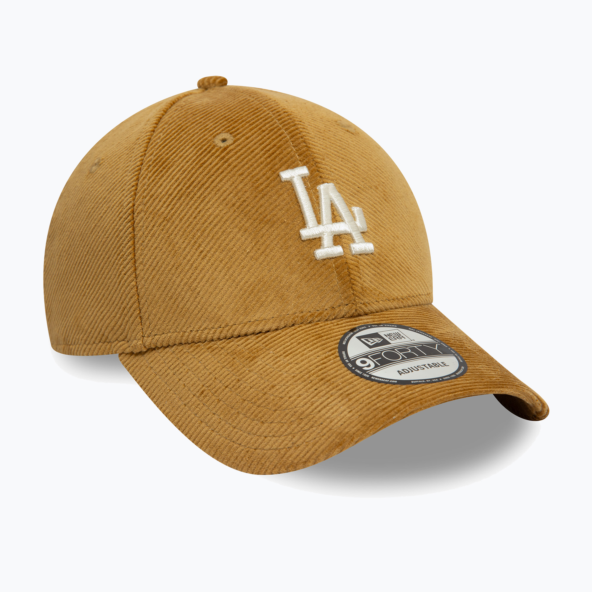 Šiltovka New Era Cord 9Forty Los Angeles Dodgers dark beige (Cord 9Forty Los Angeles Dodgers 60595256)
