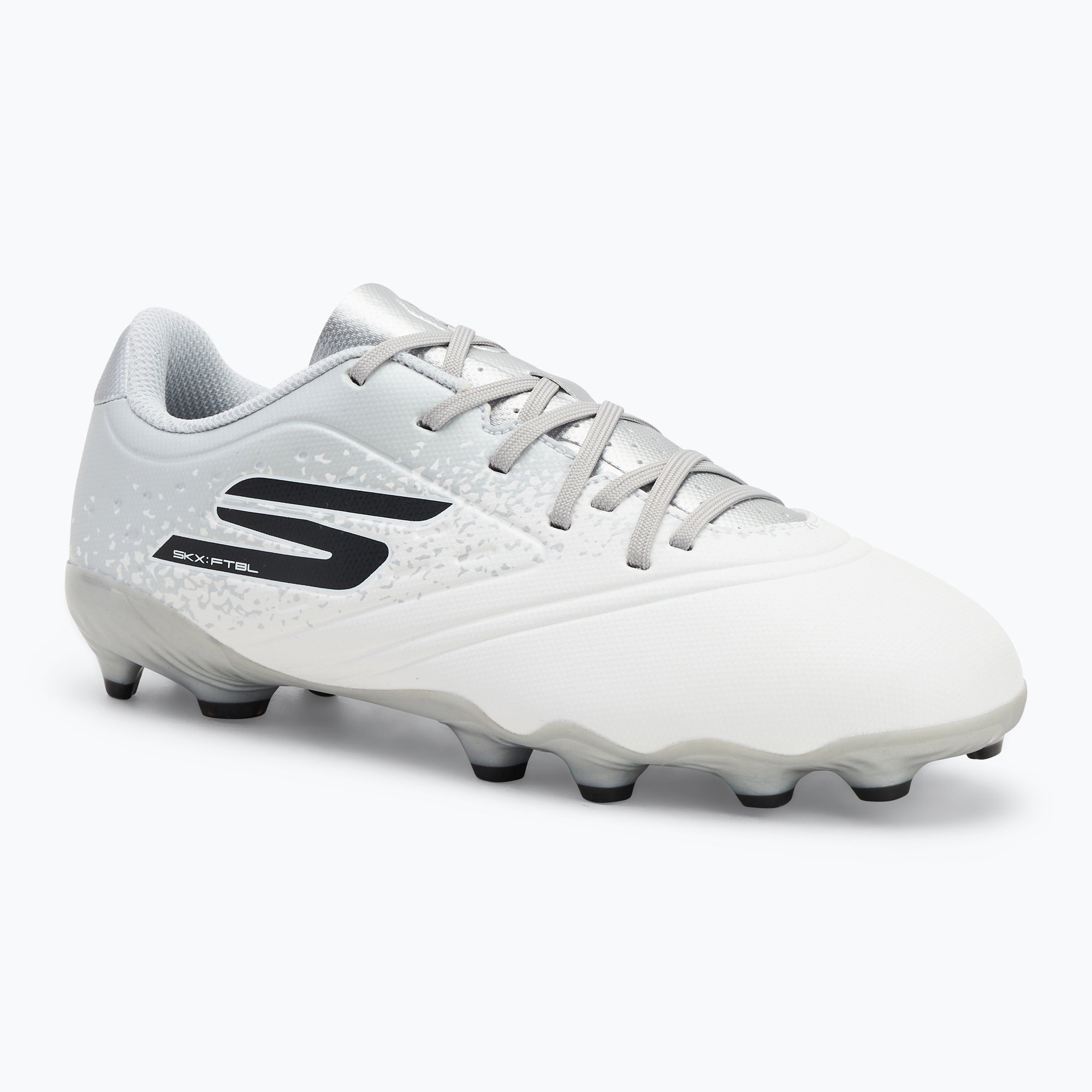 Detské kopačky SKECHERS Razor 1.5 Youth Jr. FG white/silver (Razor 1.5 Youth Jr FG 252060LWSL)