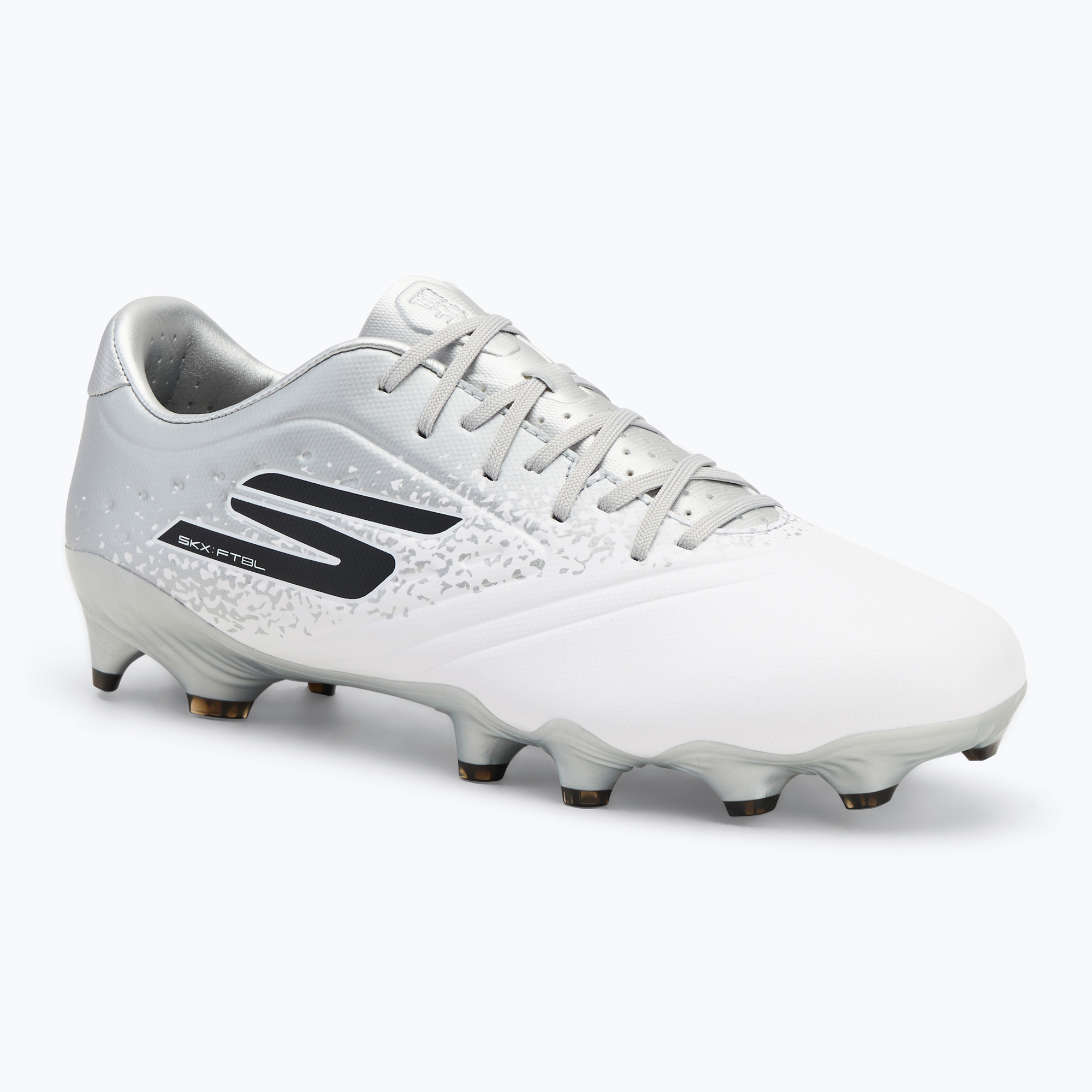 Pánske kopačky SKECHERS Razor 1.5 Academy FG white/silver (Razor 1.5 Academy FG 252015WSL)