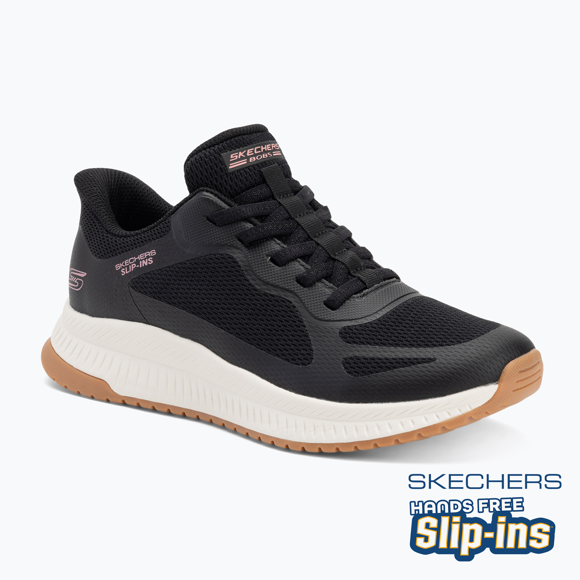 Dámska obuv SKECHERS Bobs Squad 4 Staple Look black