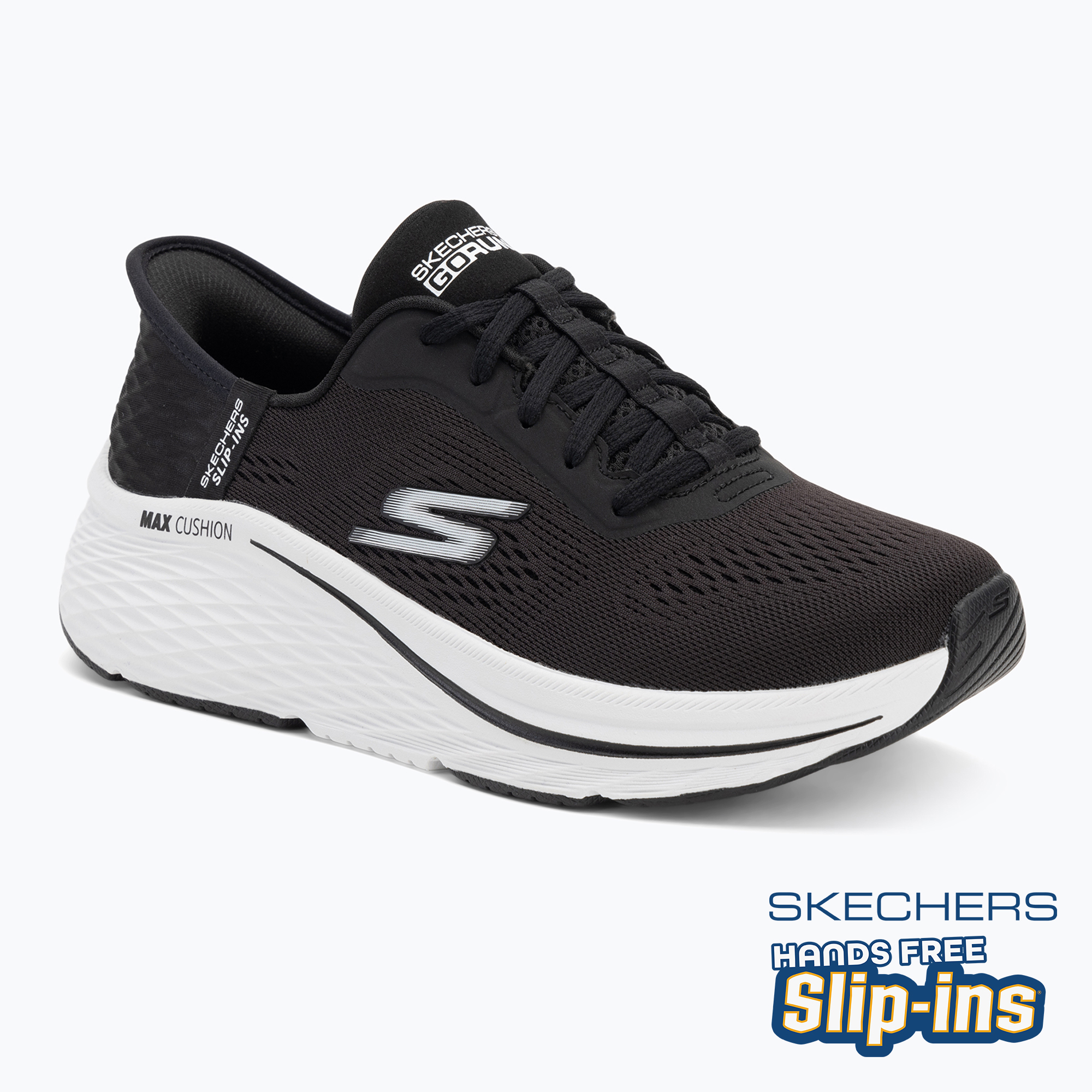 Dámske topánky SKECHERS Max Cushioning Elite 2.0 Vanish black/white (Max Cushioning Elite 2.0 Vanish 129606 BKW)