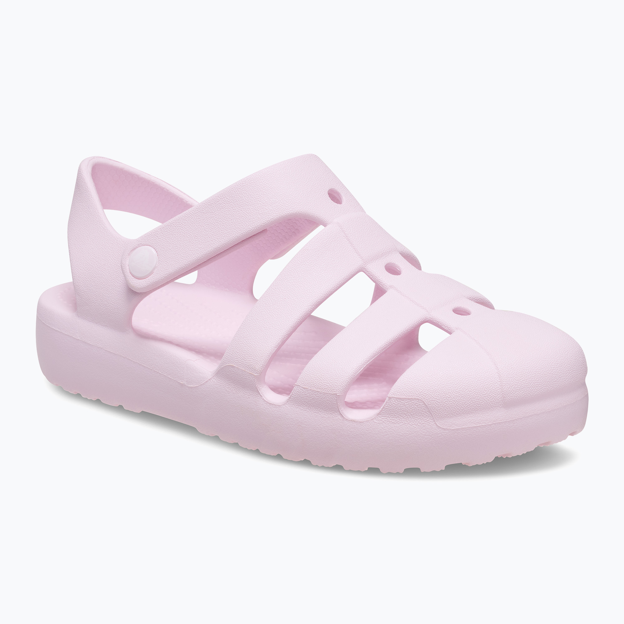 Detské sandále Crocs Classic Fisherman pink milk