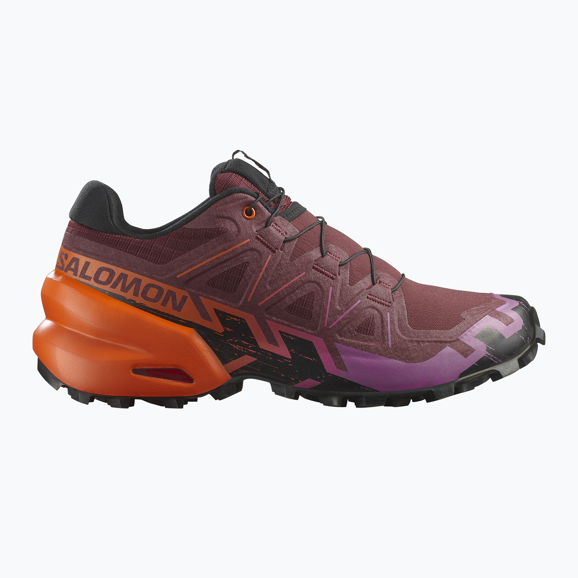 Salomon Speedcross 6 dámska bežecká obuv tawnyp/noctur/redora
