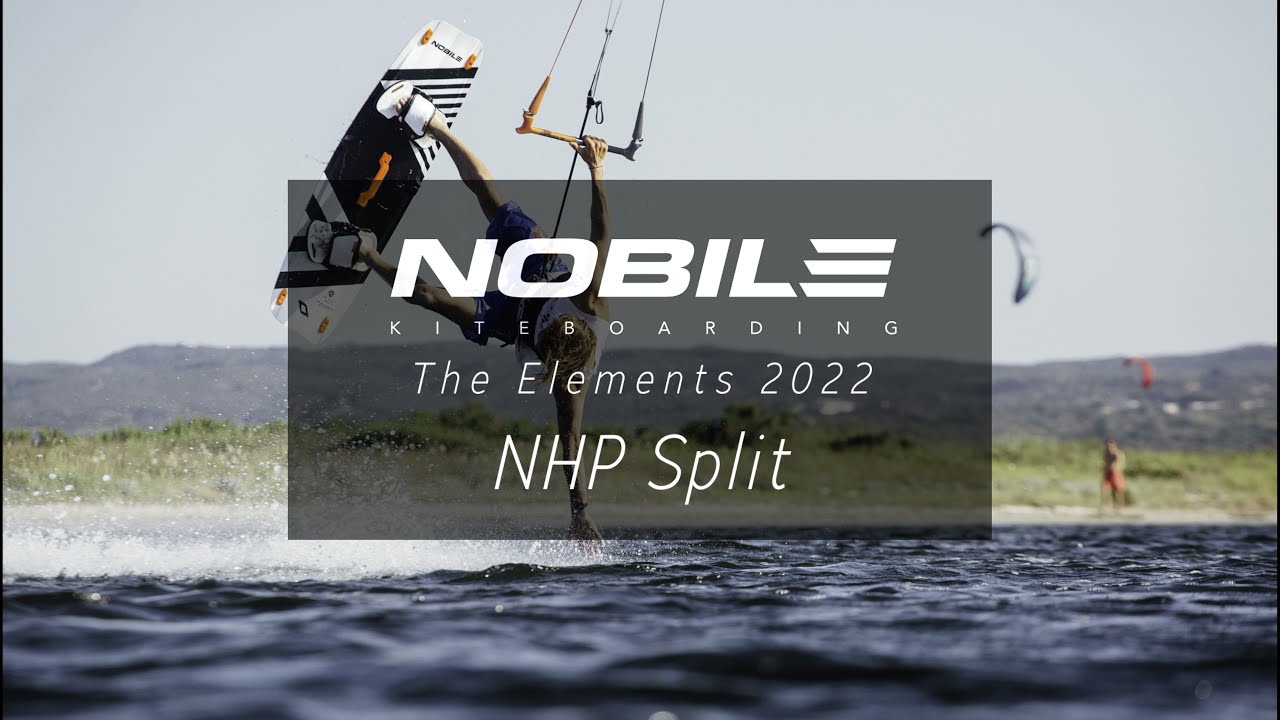 Nobile NHP Split skladací kiteboard čierny K22