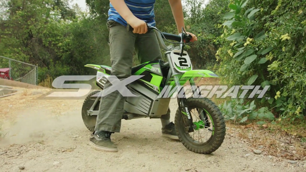 Razor SX350 Dirt Rocket McGrath zelená detská elektrická motorka 15173834