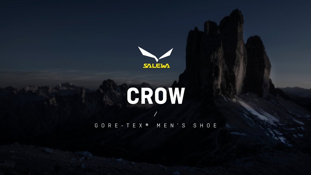 Salewa Crow GTX dámske vysokohorské topánky black 00-0000061329