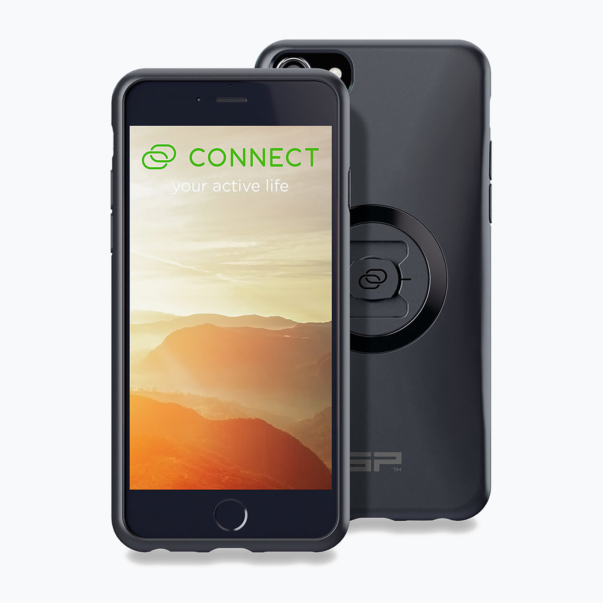 Puzdro s držiakom na bicykel SP CONNECT pre Iphone 8+ / 7+ / 6s+ / 6+ čierne 55103 (55103)