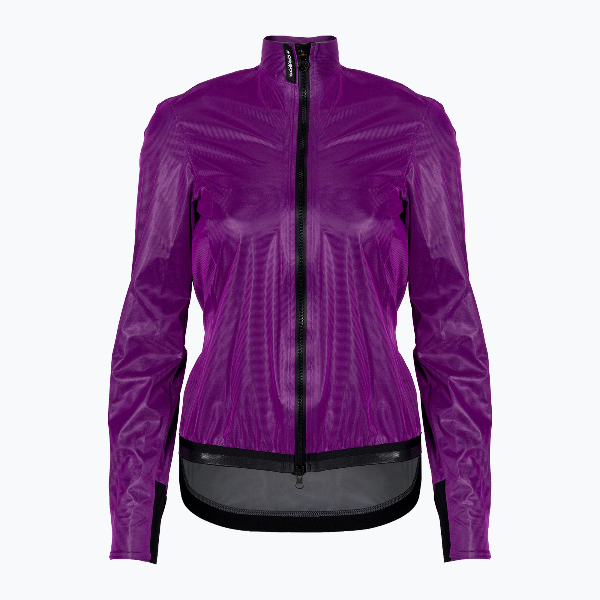 Dámska cyklistická bunda ASSOS Dyora RS Rain purple 12.32.372.4B