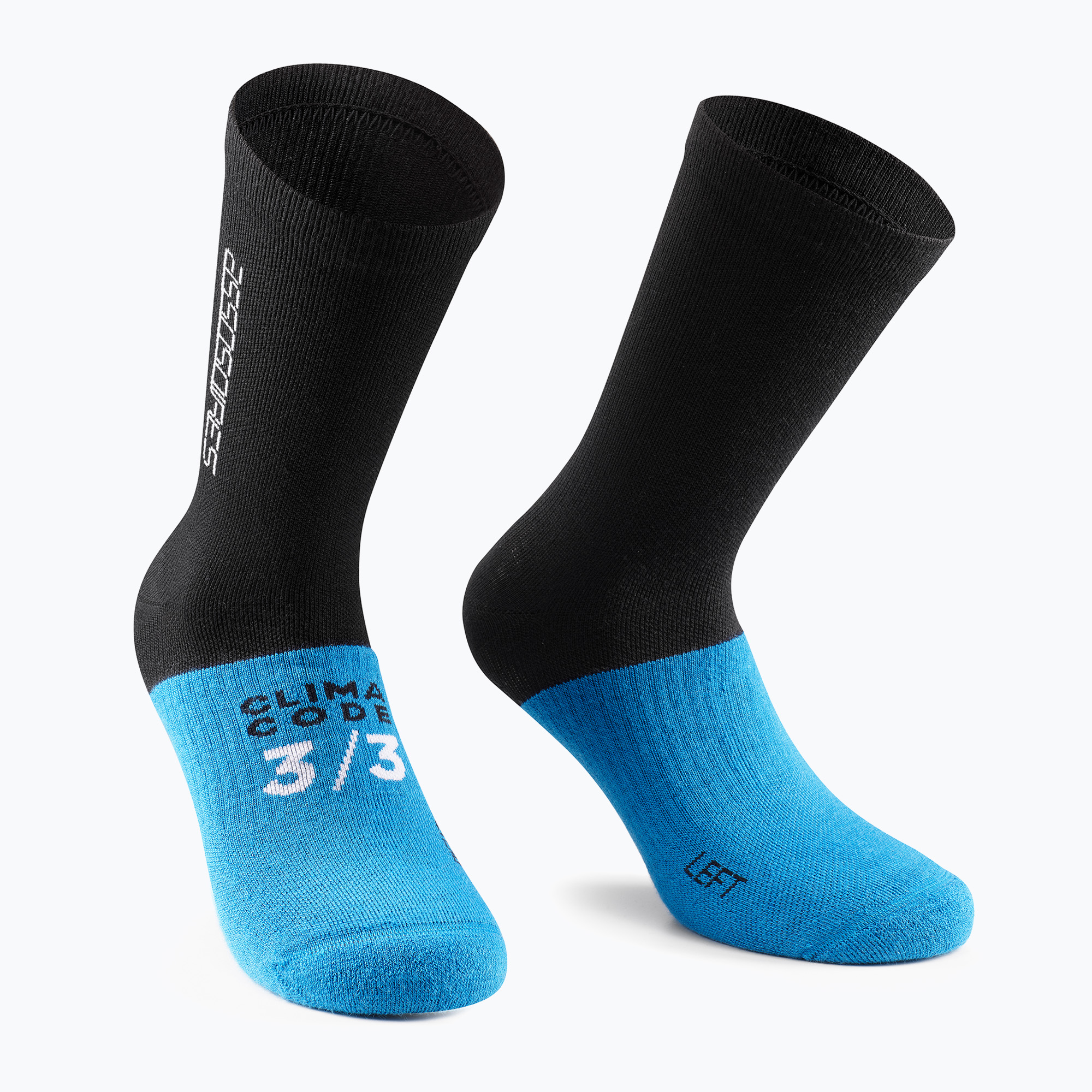 Cyklistické ponožky ASSOS Ultraz 3/3 Winter Evo čierne (Ultraz 3/3 Winter Evo P13.60.717.18)