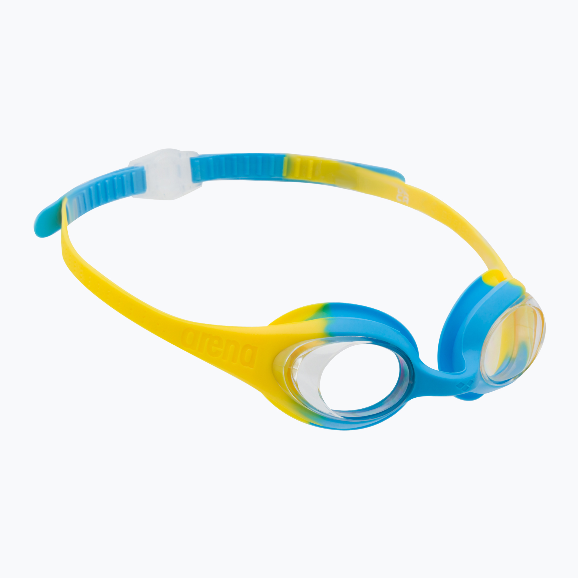Detské plavecké okuliare arena Spider žlto-modré 004310