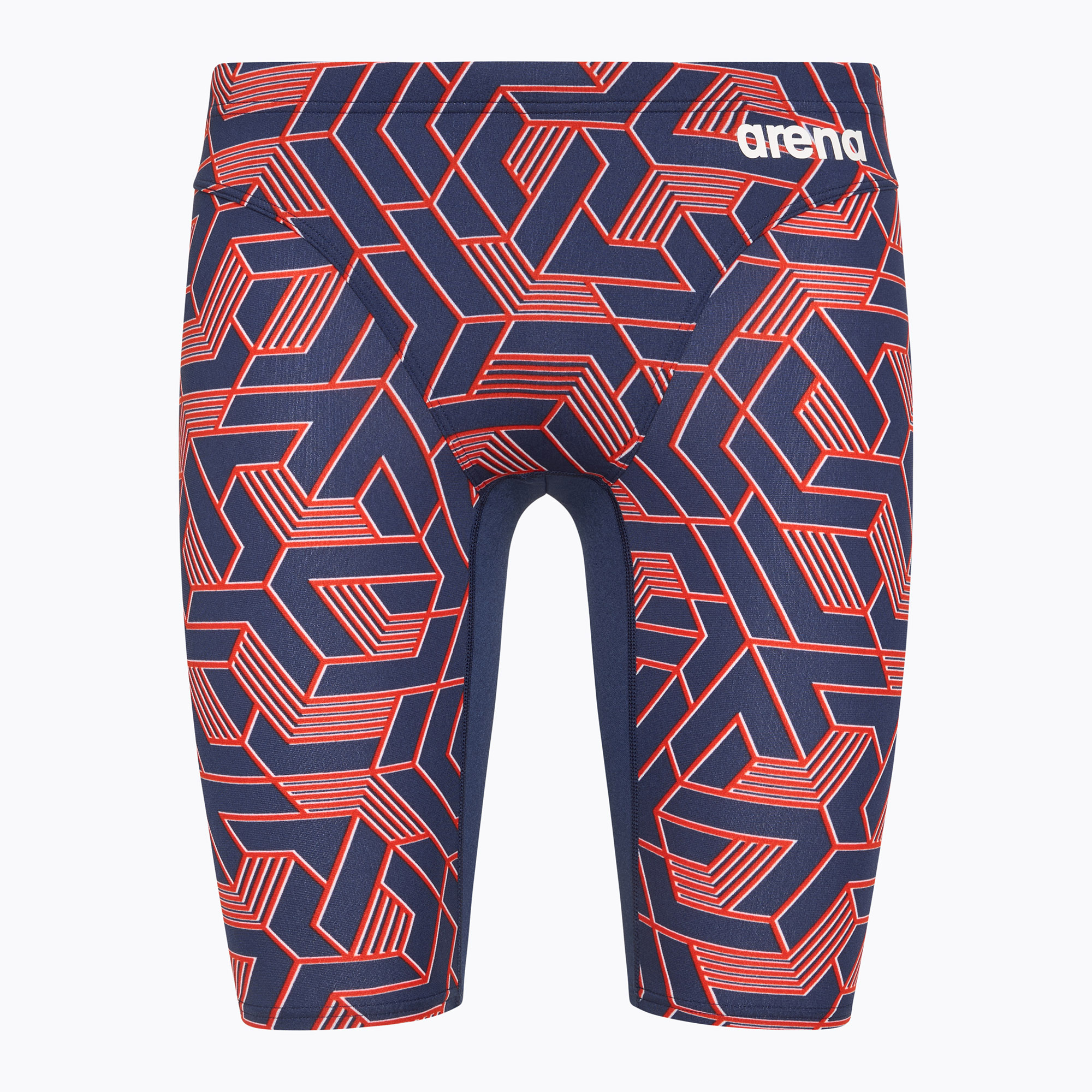 Pánske plavky Arena Escape Swim Jammer navy/team red/white/blue