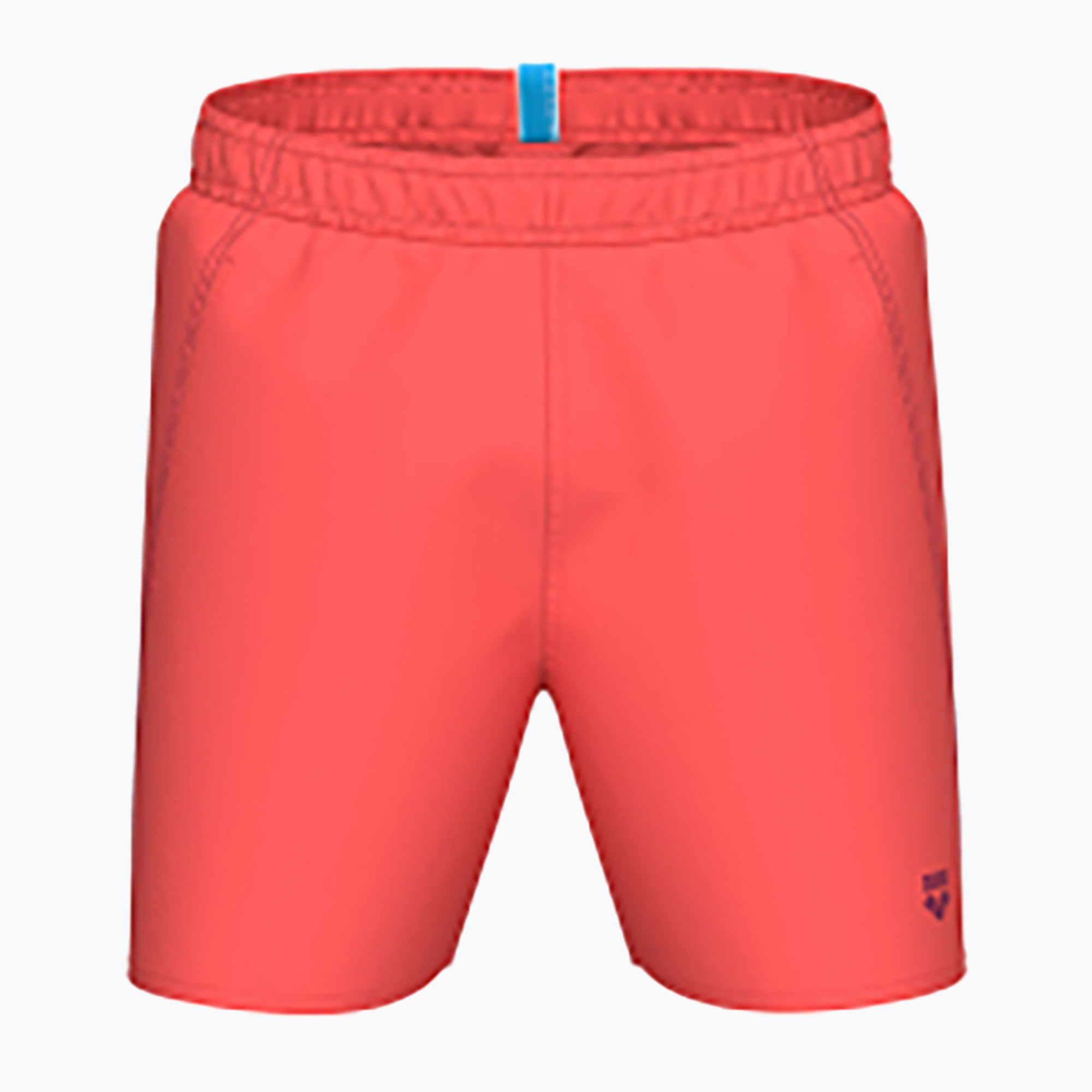 Pánske plavecké šortky arena Fundamentals Boxer R dark purple/calypso coral (Fundamentals Boxer R 006443/991)