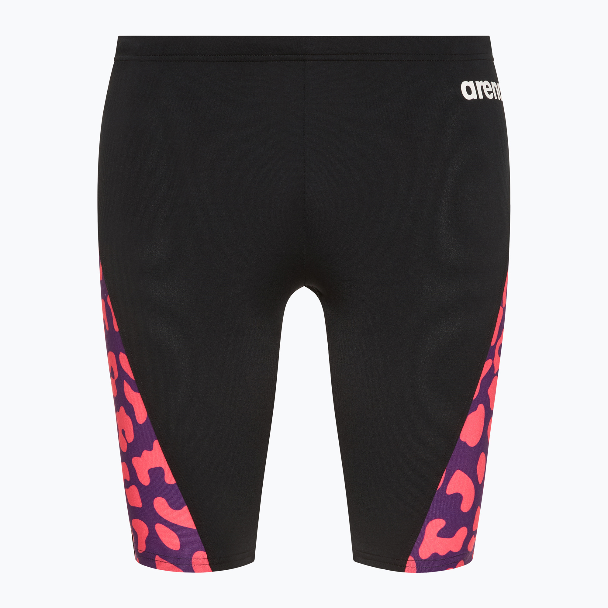 Pánske plavky Arena Printed Swim Jammer black / fuchsia multi (Printed Swim Jammer 009444/590)