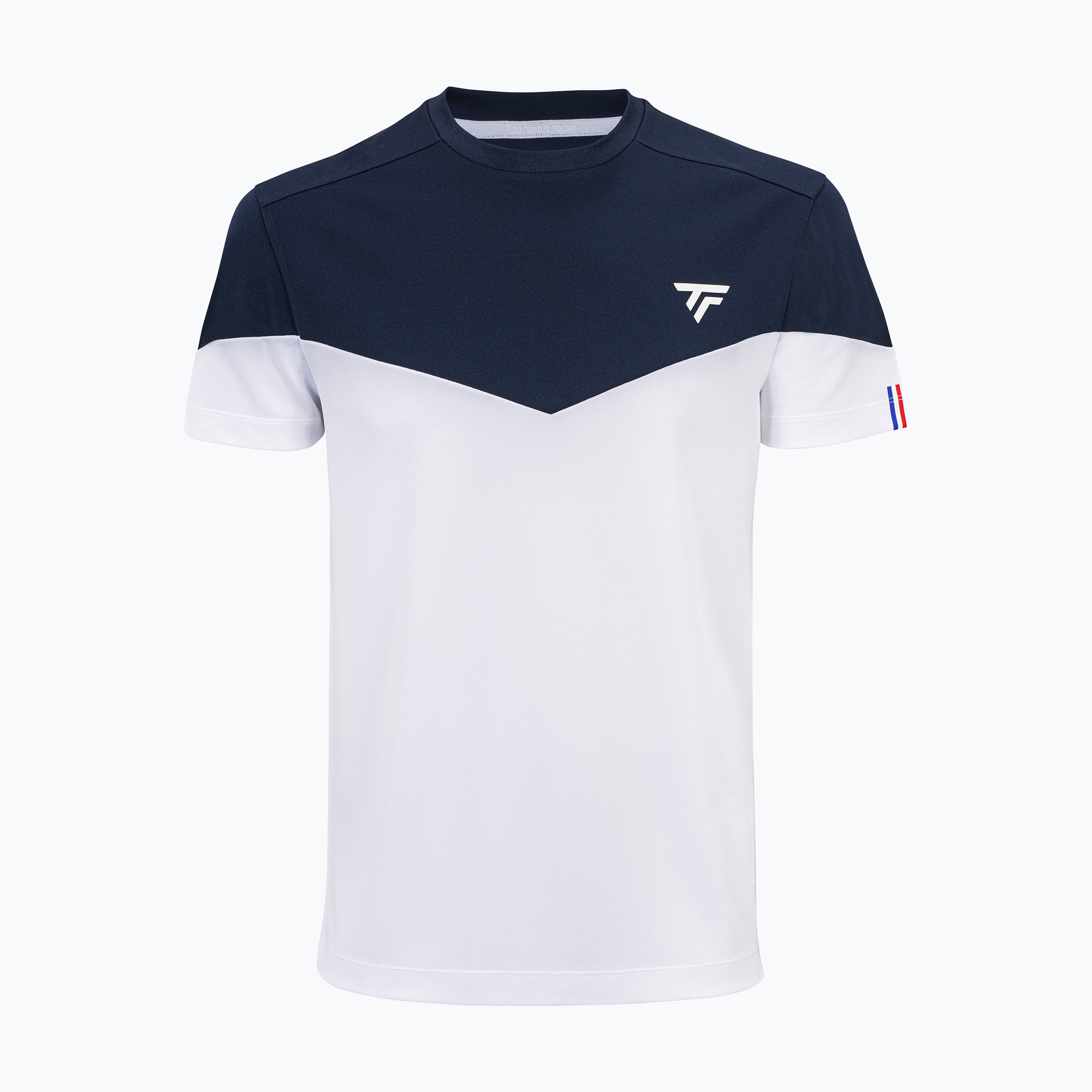 Pánske tenisové tričko Tecnifibre Perf white 22PERFTEE