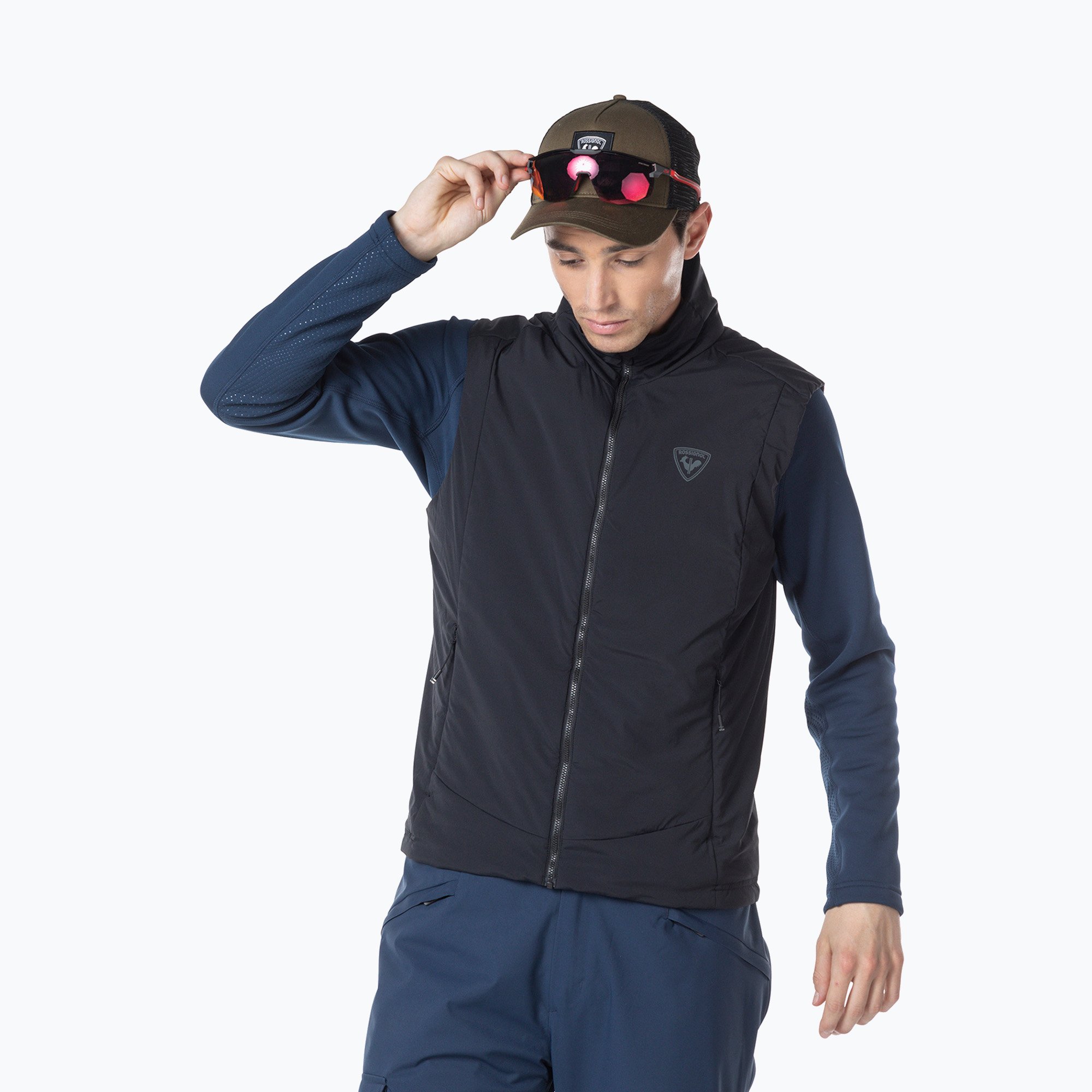 Pánska vesta Rossignol Opside Vest black (Opside Vest RLMMJ16)
