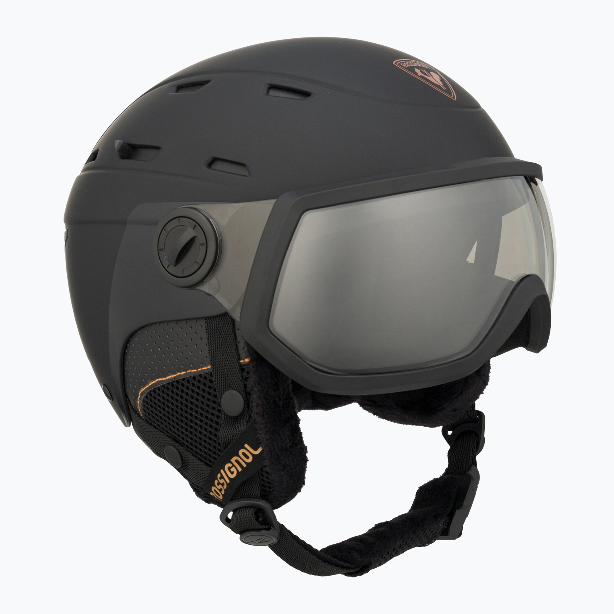 Dámska lyžiarska prilba Rossignol Allspeed Visor Imp Photo black (Allspeed Visor Impacts Photo W RKMHE02)