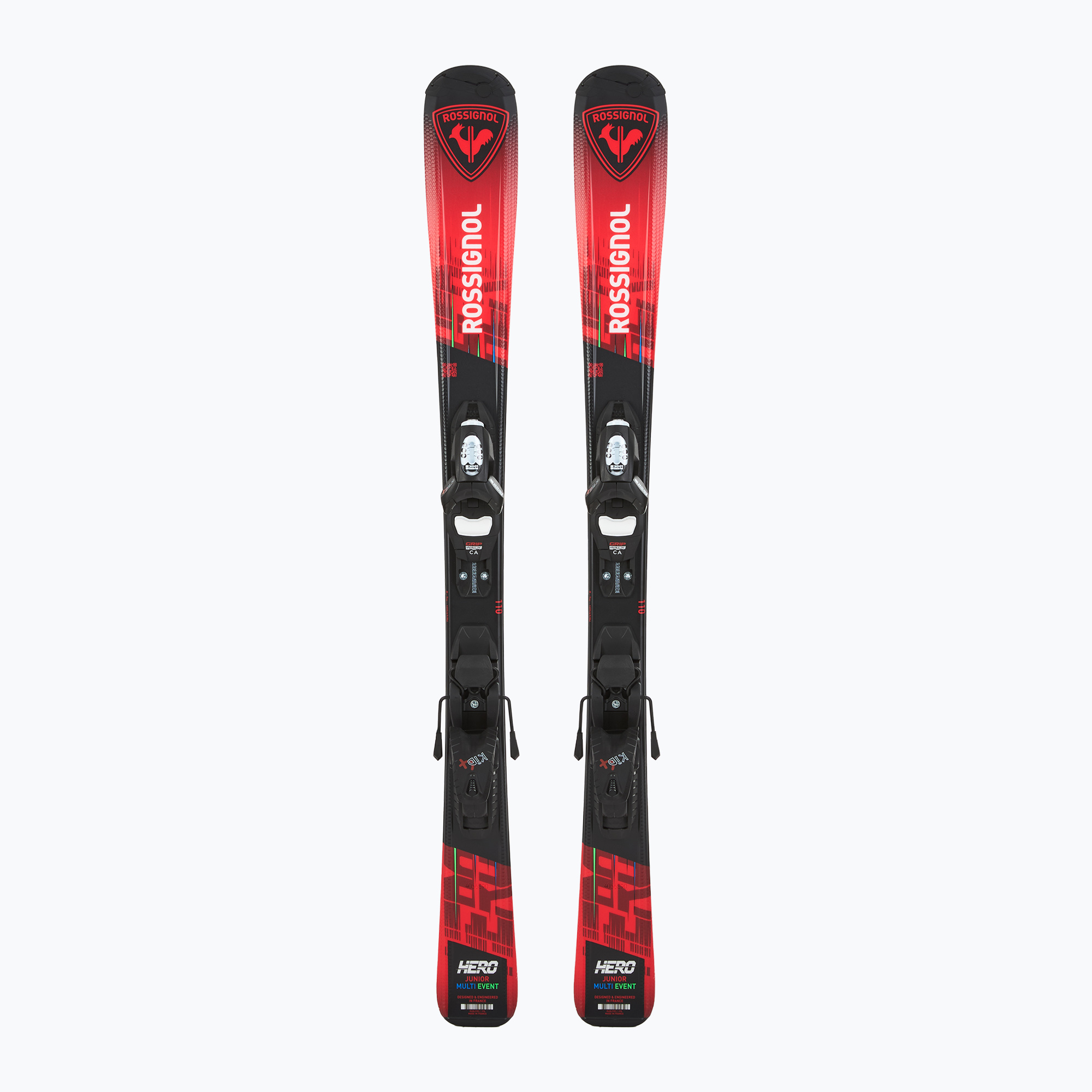 Detské zjazdové lyže Rossignol Hero Jr 100-140 + viazanie Kid 4 GW (Hero Jr 100-140 + Kid 4 GW RRNJY02)