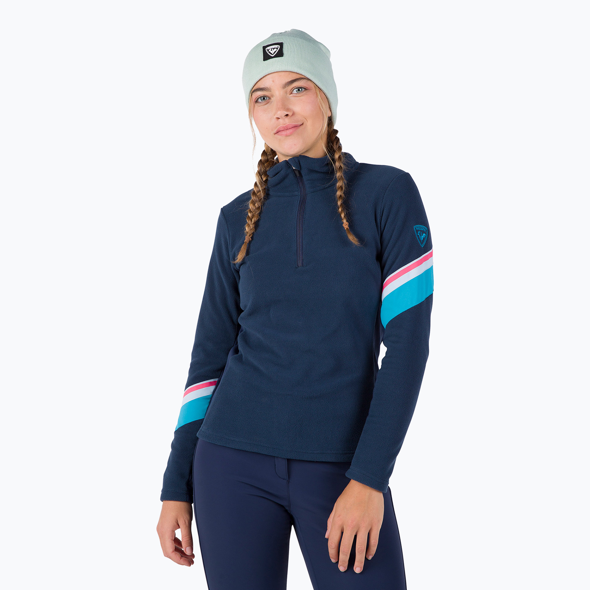 Dámska mikina Rossignol Strawpile Fleece dark navy (Strawpile Fleece Hz RLNWL05_715)
