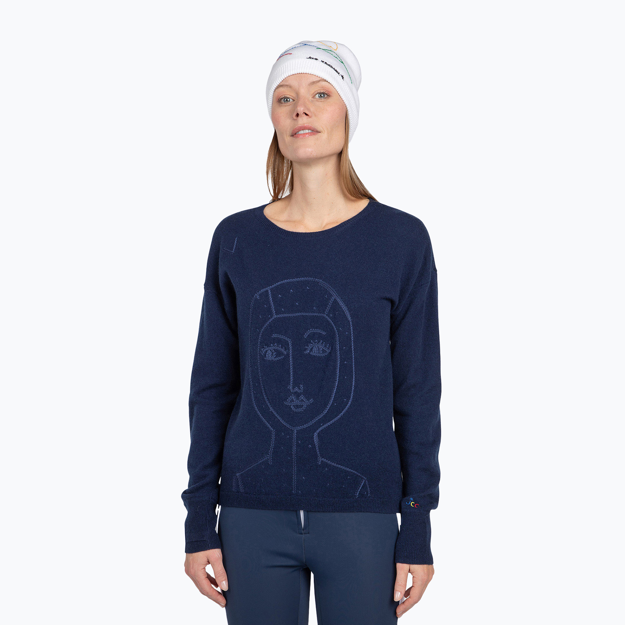 Dámsky sveter Rossignol Jcc Lina Pull cosmic blue