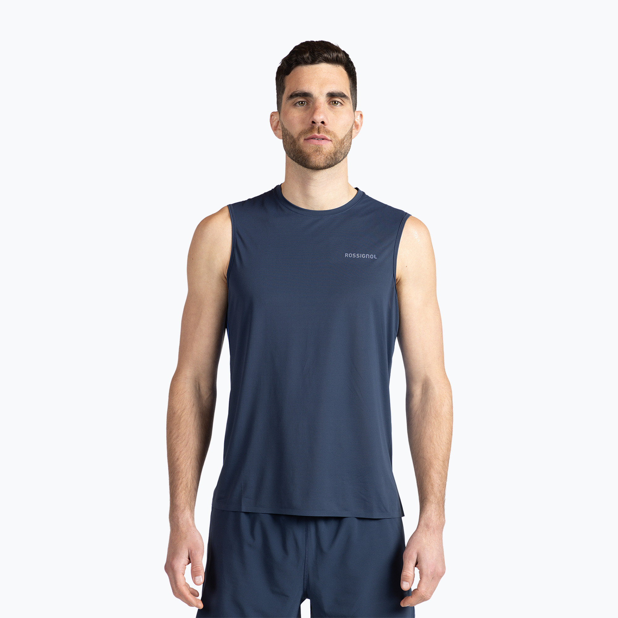 Pánske bežecké tielko Rossignol Sapa Tank dark navy (Sapa Tank RLNMY12)