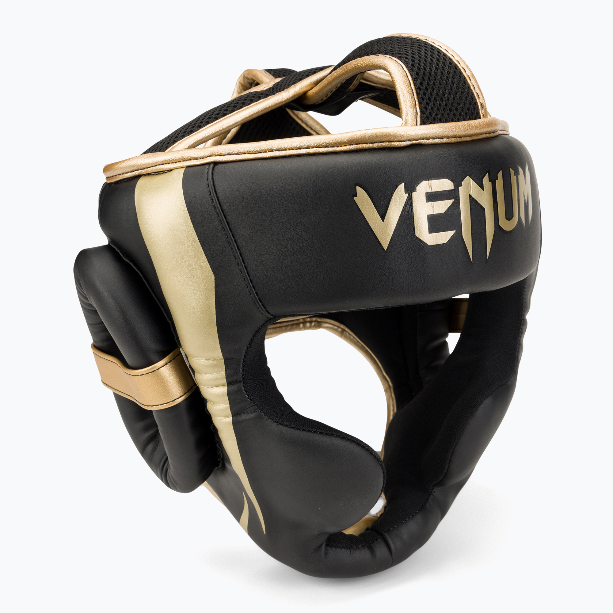 Venum Elite boxerská prilba čierna/zlatá (Elite 1395)