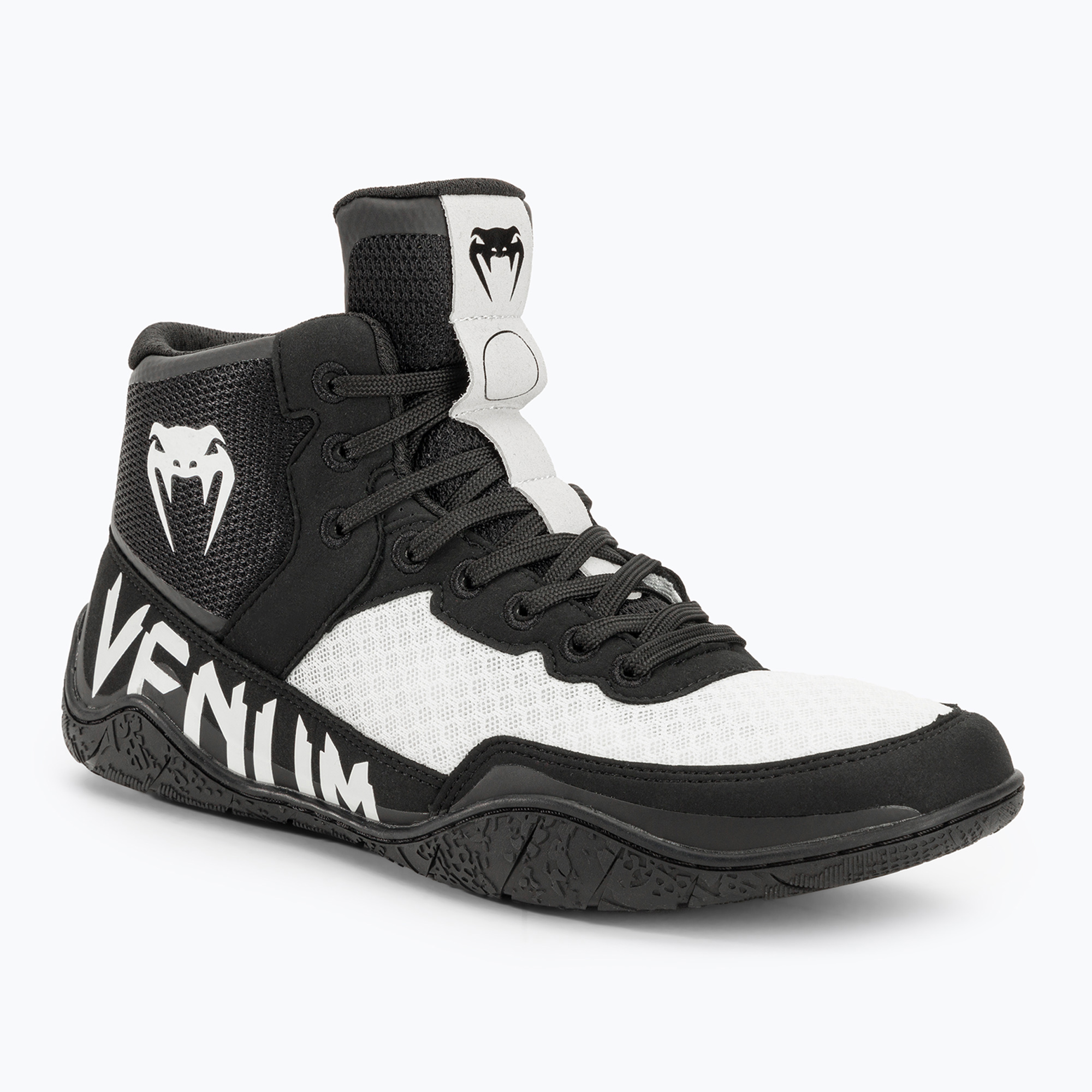 Venum Elite Wrestling boxerské topánky čierna/biela (Elite Wrestling 05083)