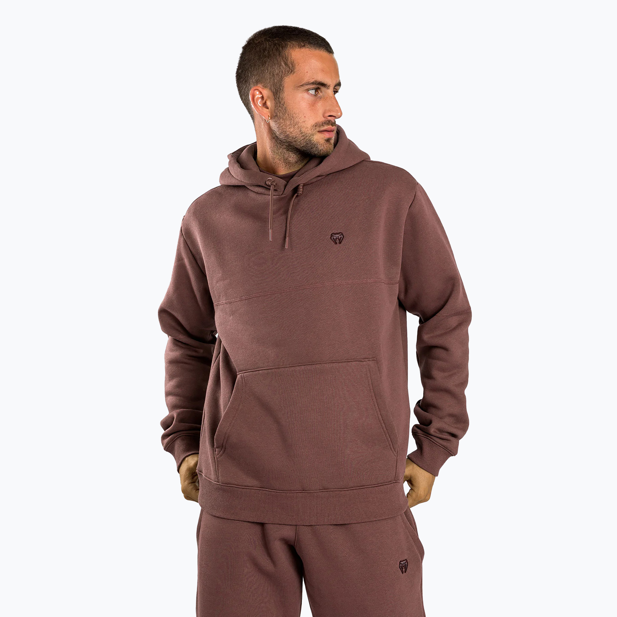 Pánska mikina Venum Silent Power Hoodie hnedá (Silent Power Hoodie VENUM-05015-035)