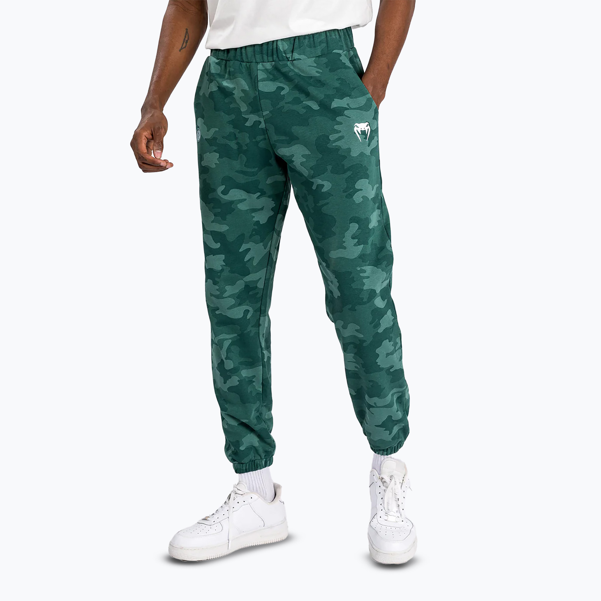 Pánske tepláky Venum Vortex XL Joggers turquoise camo (Vortex XL Joggers VENUM-05219-640-L)