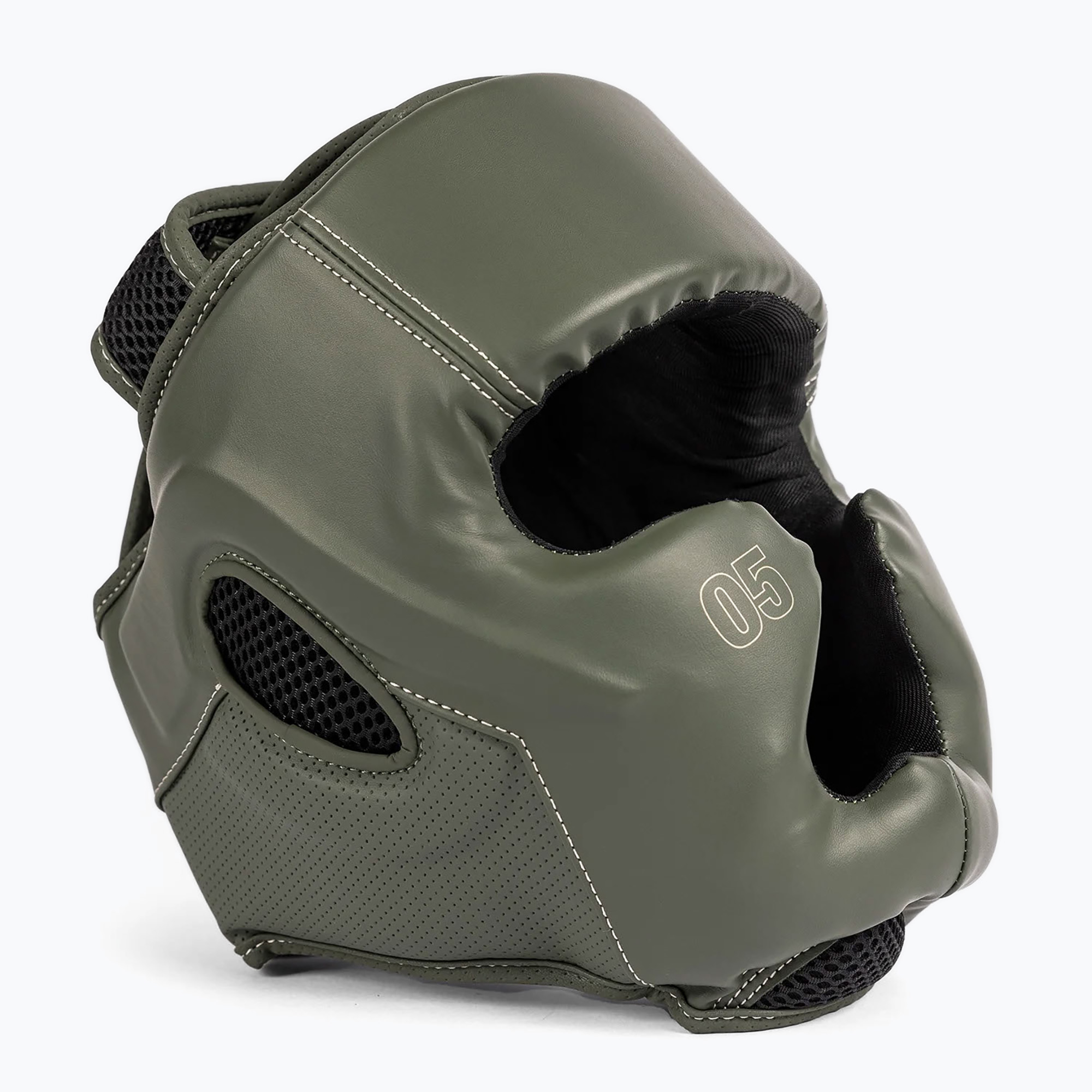 Pánska boxerská prilba Venum Impact Evo military green (Impact Evo Headgear VENUM-05063-015)