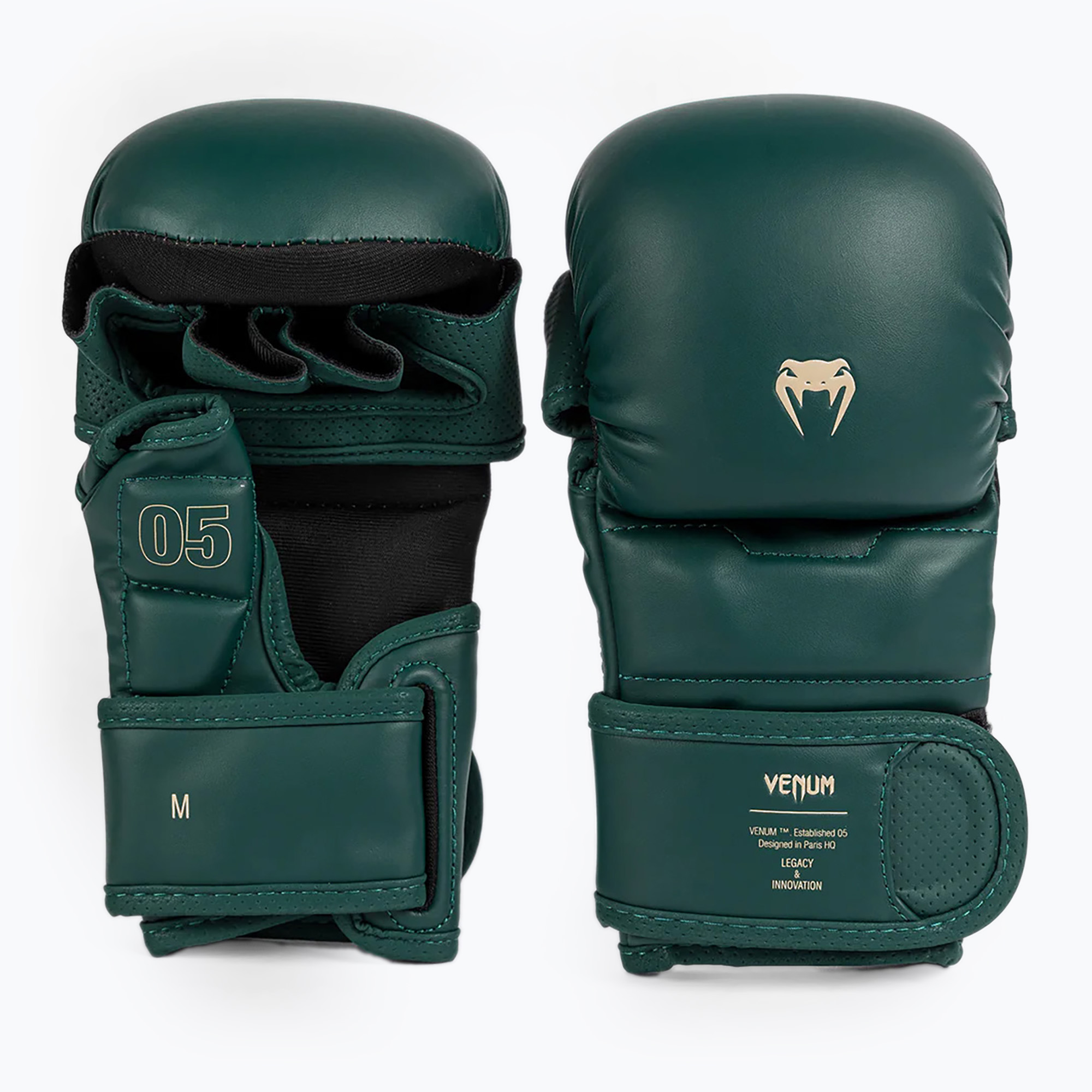 Pánske boxerské rukavice Venum Impact Evo emerald green (Impact Evo Boxing Gloves VENUM-05065-005)