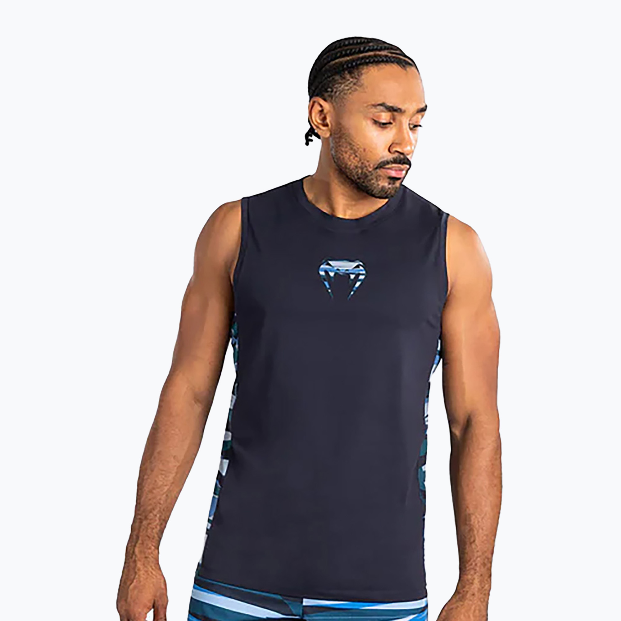 Pánske tielko Venum Rapid shadow blue 05370