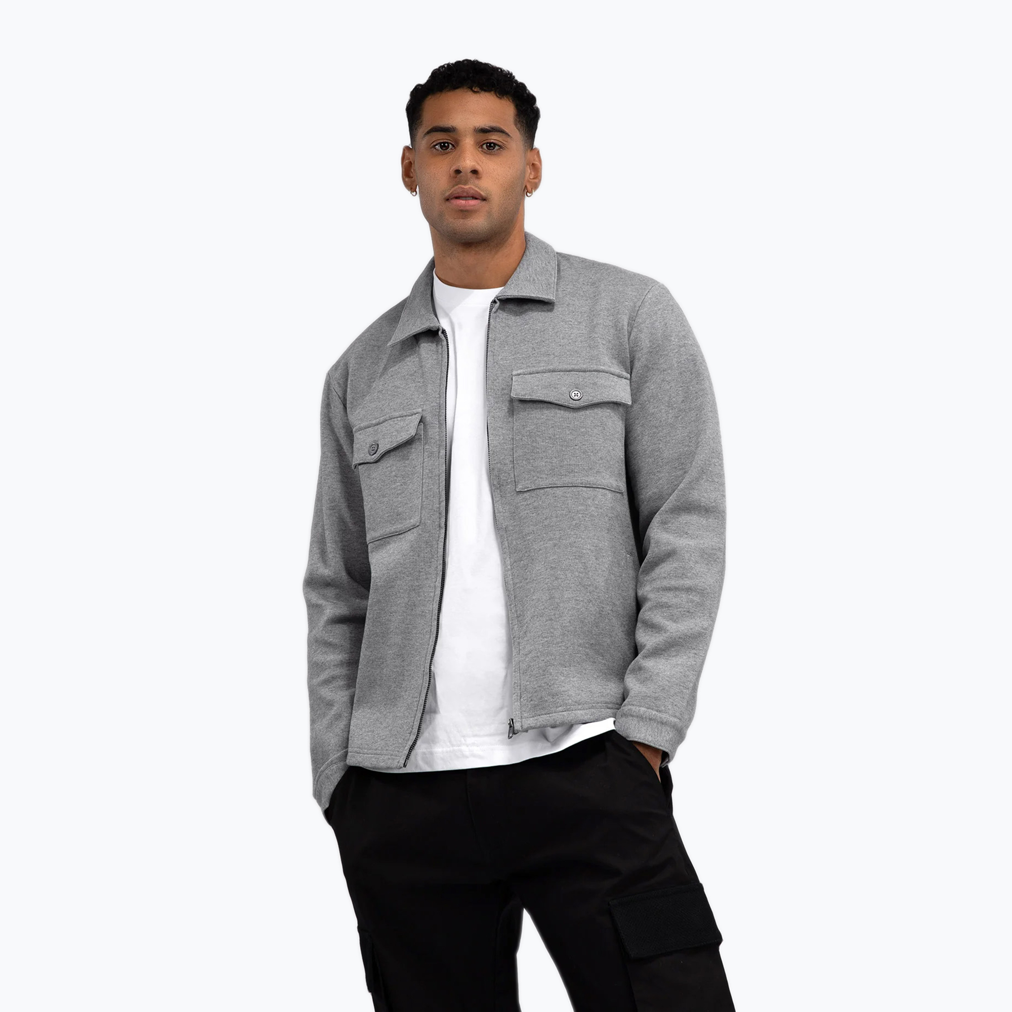 Pánska bunda Venum City Core cloud grey (City Core VENUM-05511-010)