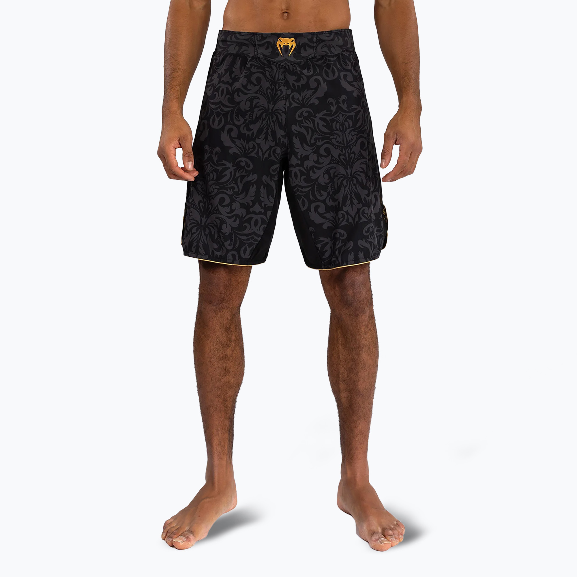 Pánske šortky Venum Ilia Topuria Unmatched Fight black/gold (x Ilia Topuria Unmatched Fight VENUM-05576-126)