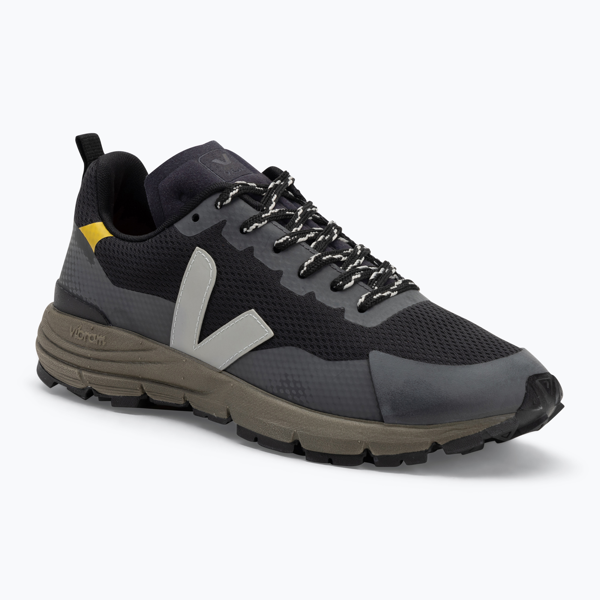 Dámska turistická obuv VEJA Dekkan Alveomesh black/oxford grey/tonic (Dekkan DC0102581A380)